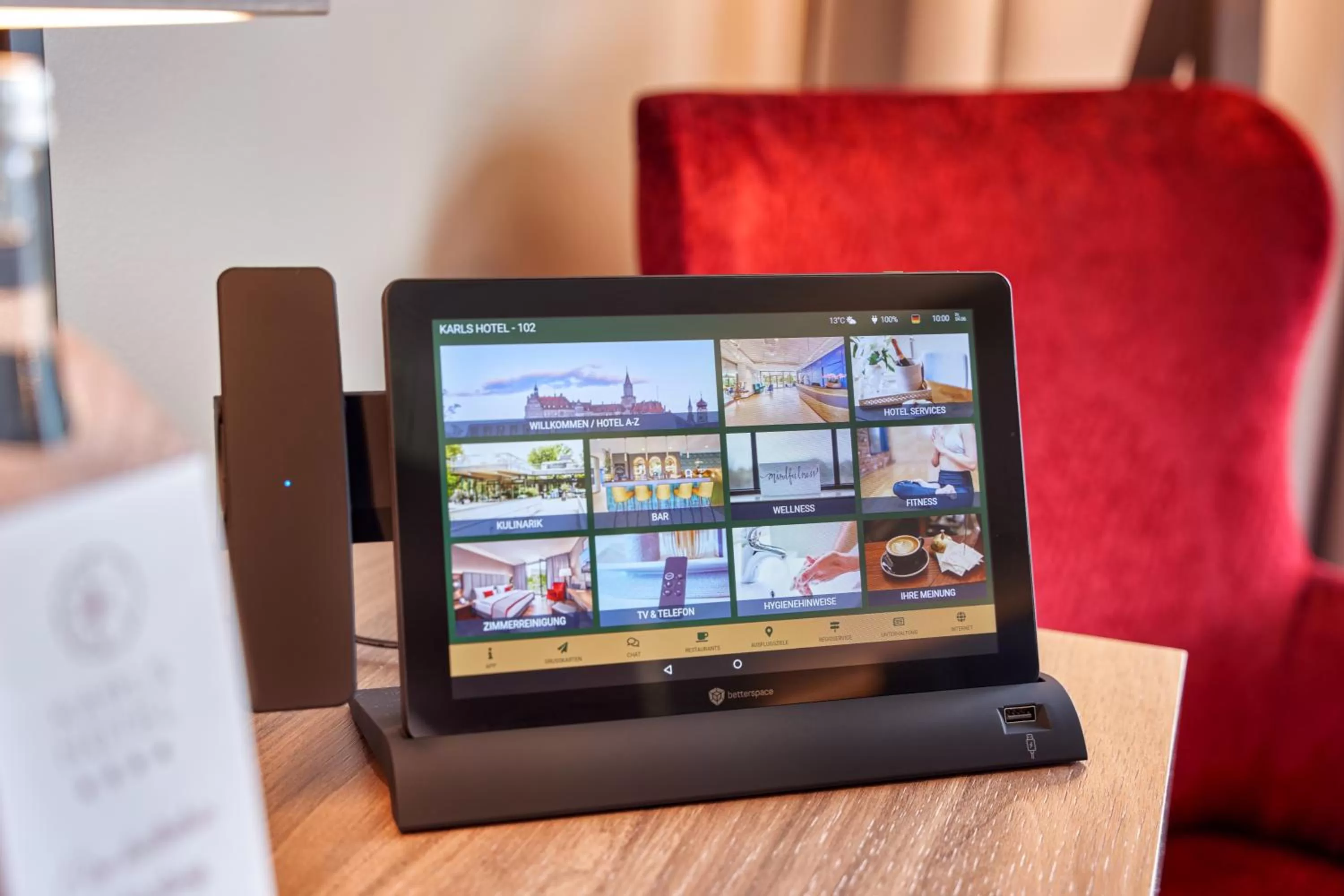 TV and multimedia in Karls Hotel