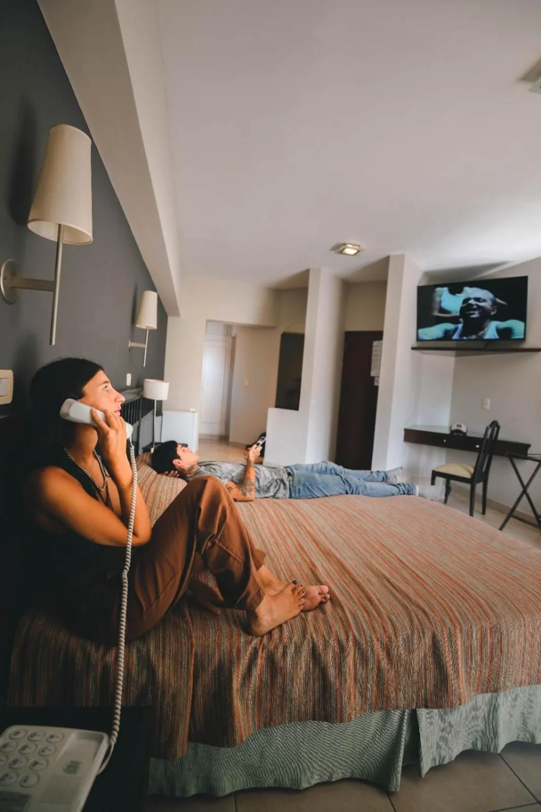 Bed in Hotel Ghala Salta