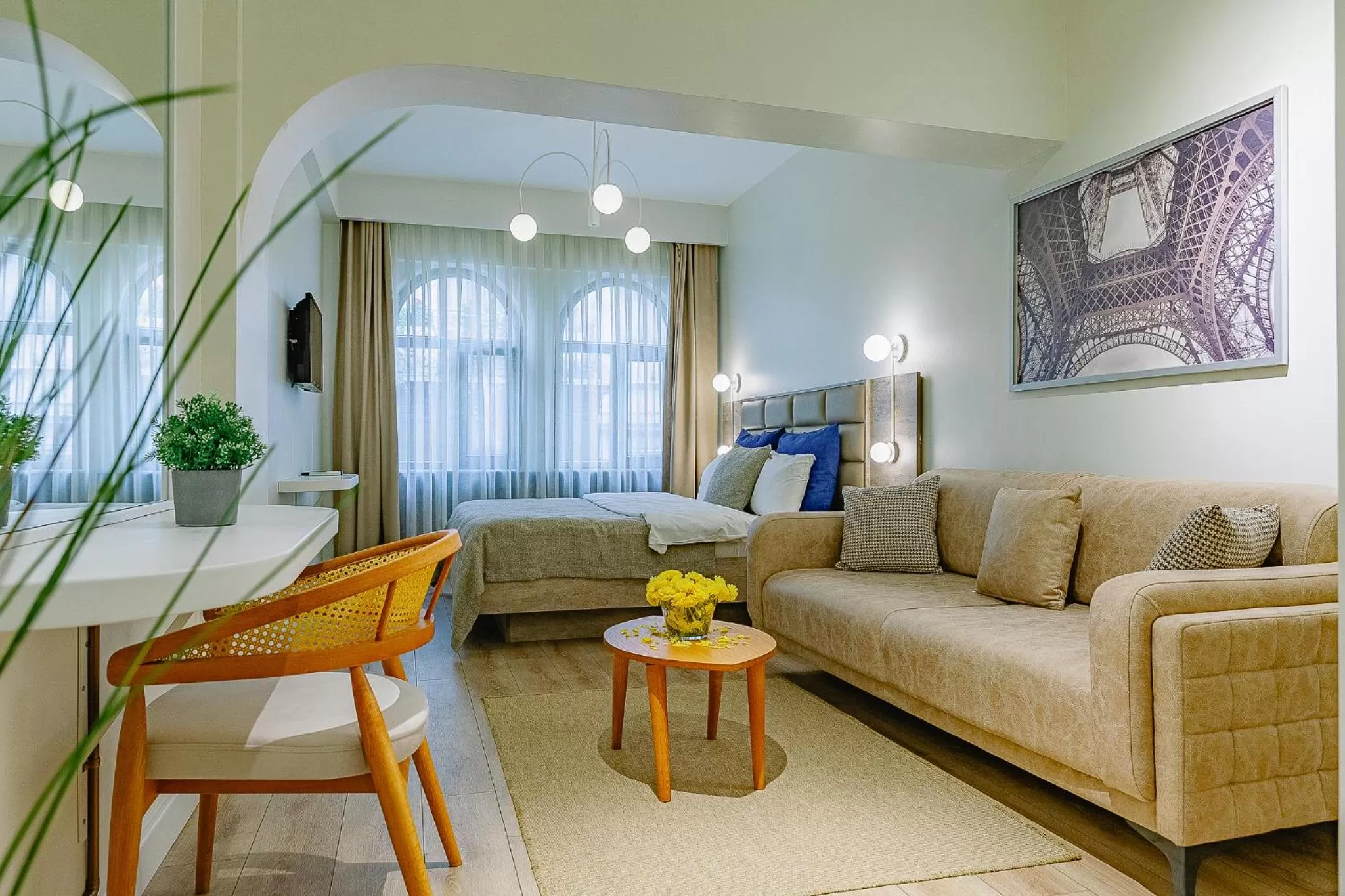 Seating area in The Wilson Galata Hotel