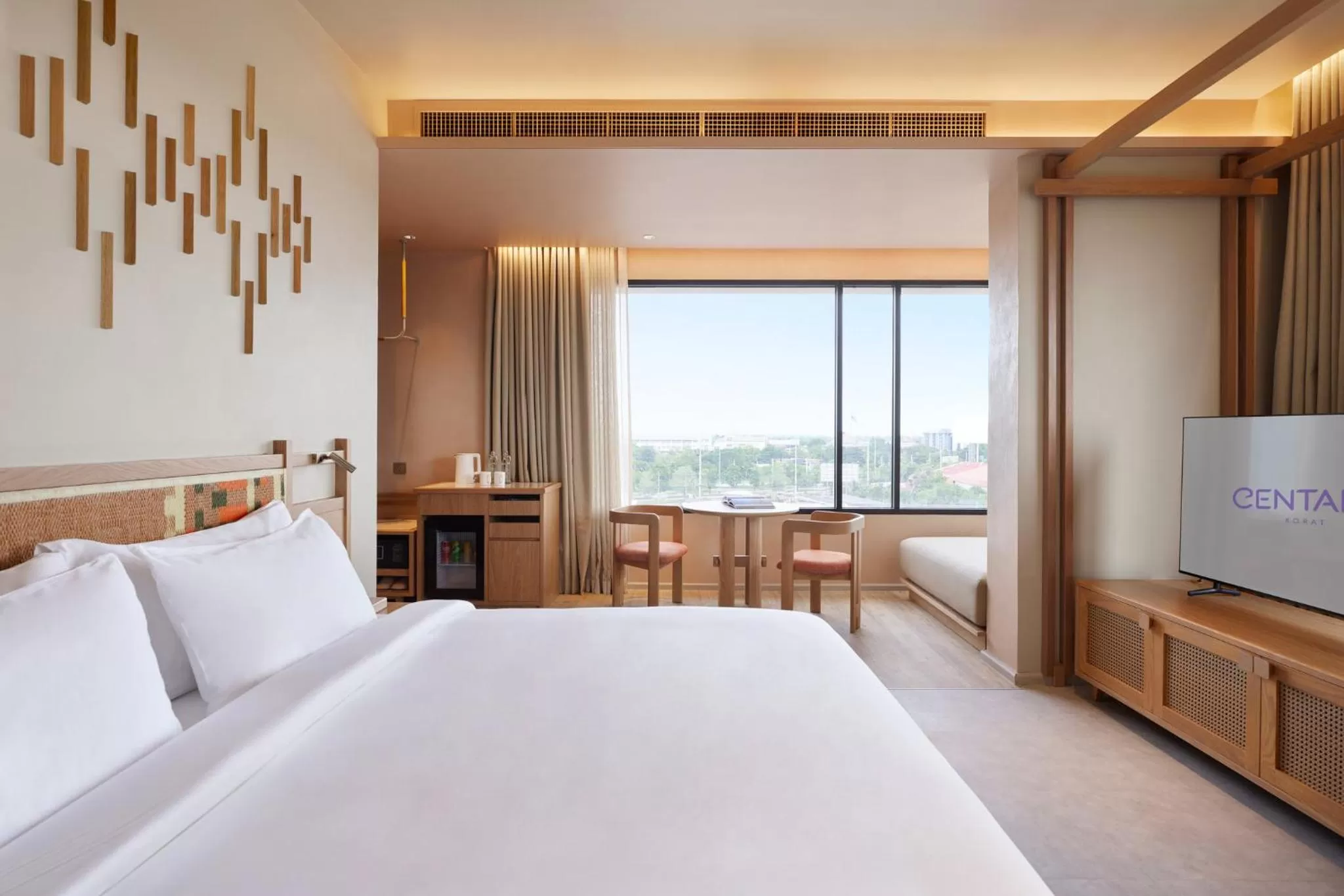 Bedroom, Bed in Centara Korat