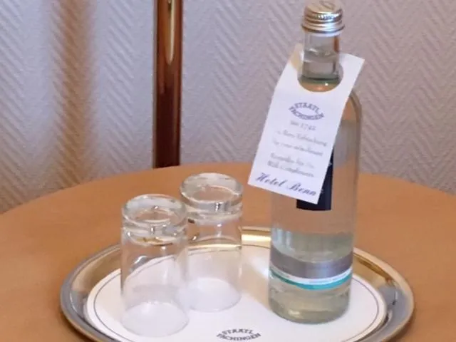 Alcoholic drinks in Hotel Benn