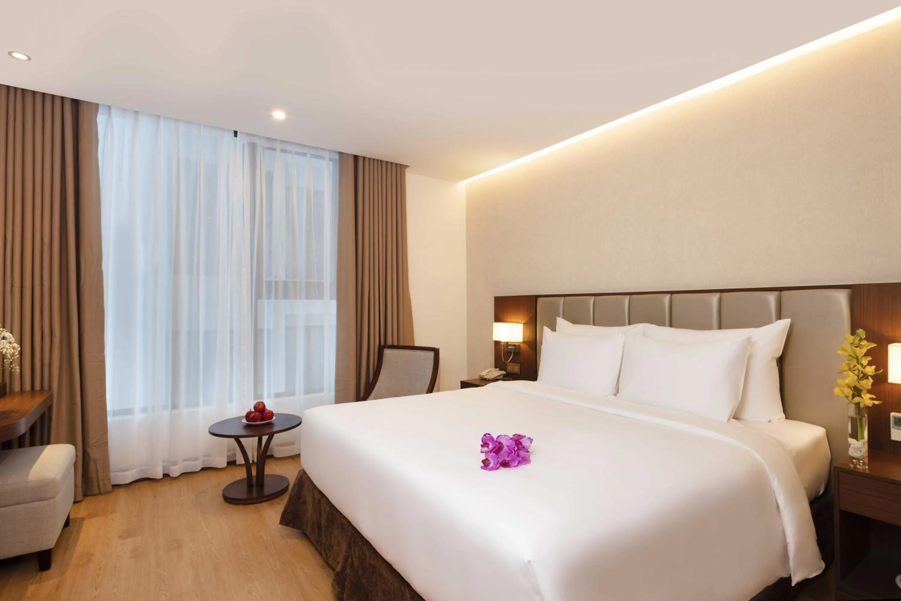 Bed in Regalia Gold Hotel