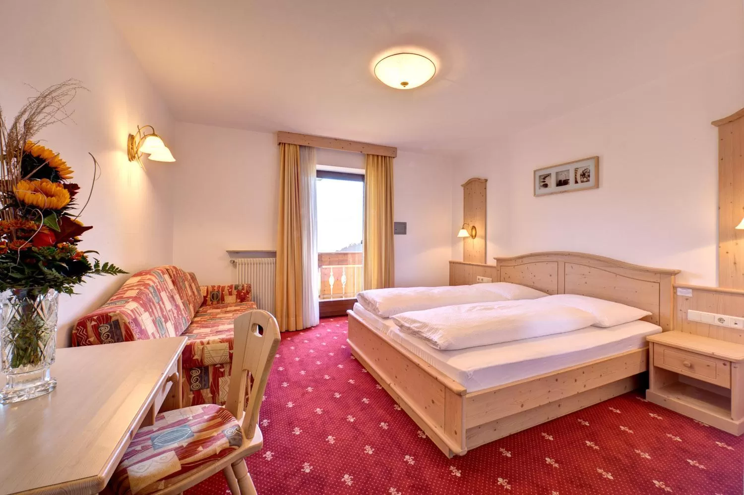 Bedroom, Bed in Sporthotel Kalcherhof