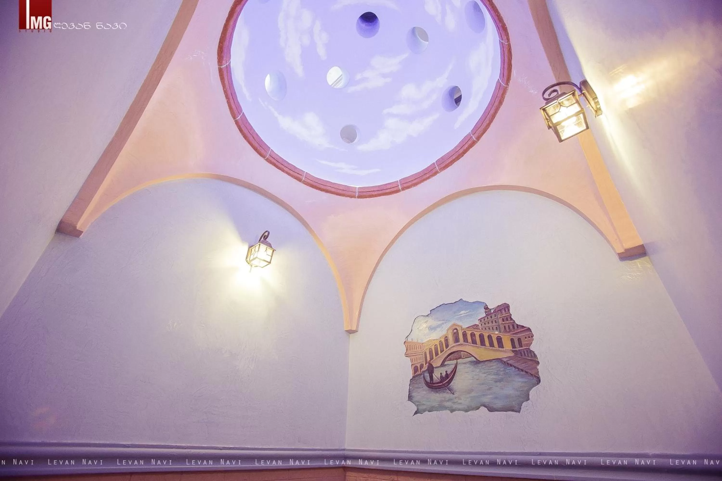 Decorative detail in Royal Venezia Hotel