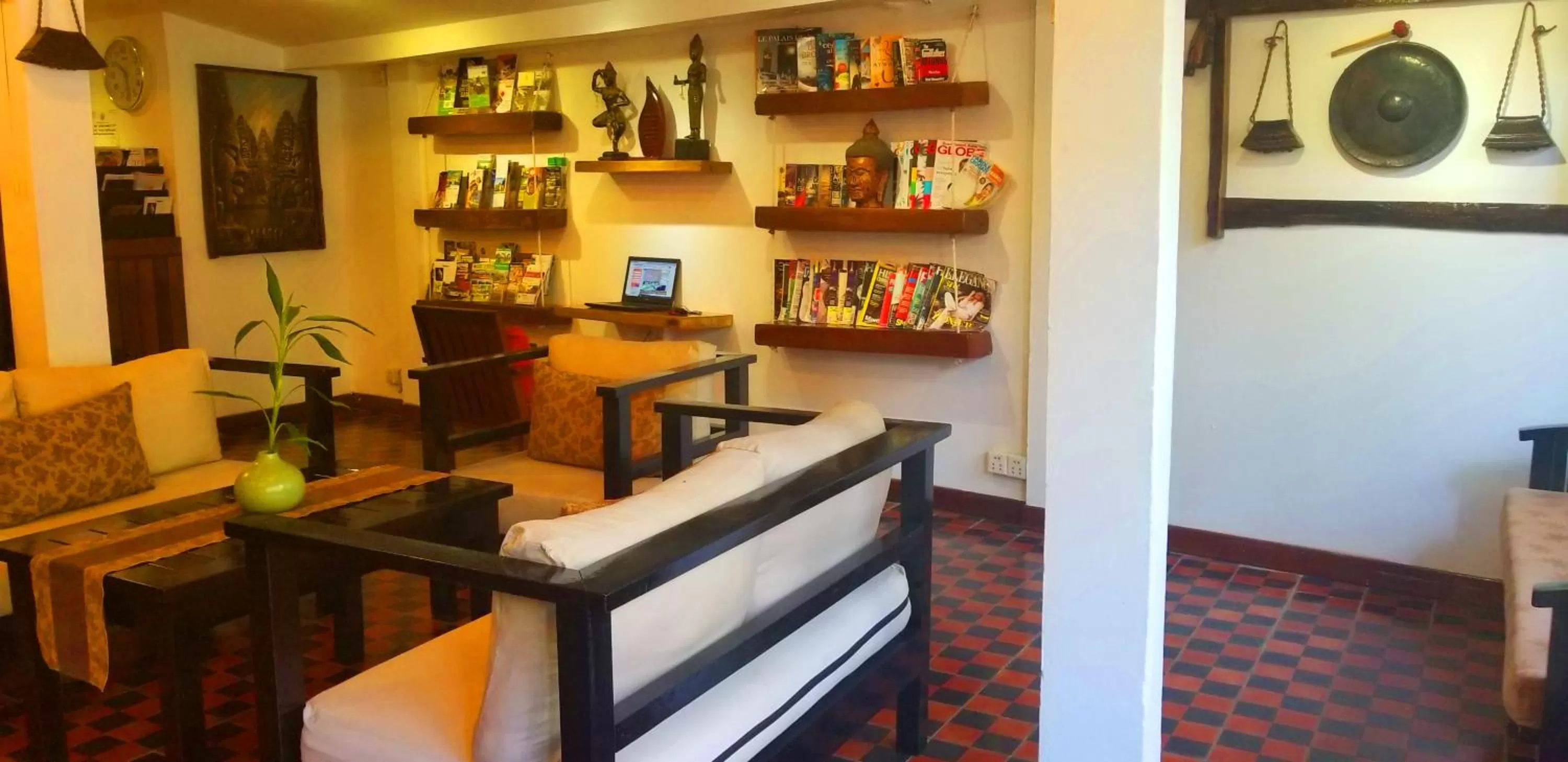 Lobby or reception in La Niche D'angkor Boutique Hotel