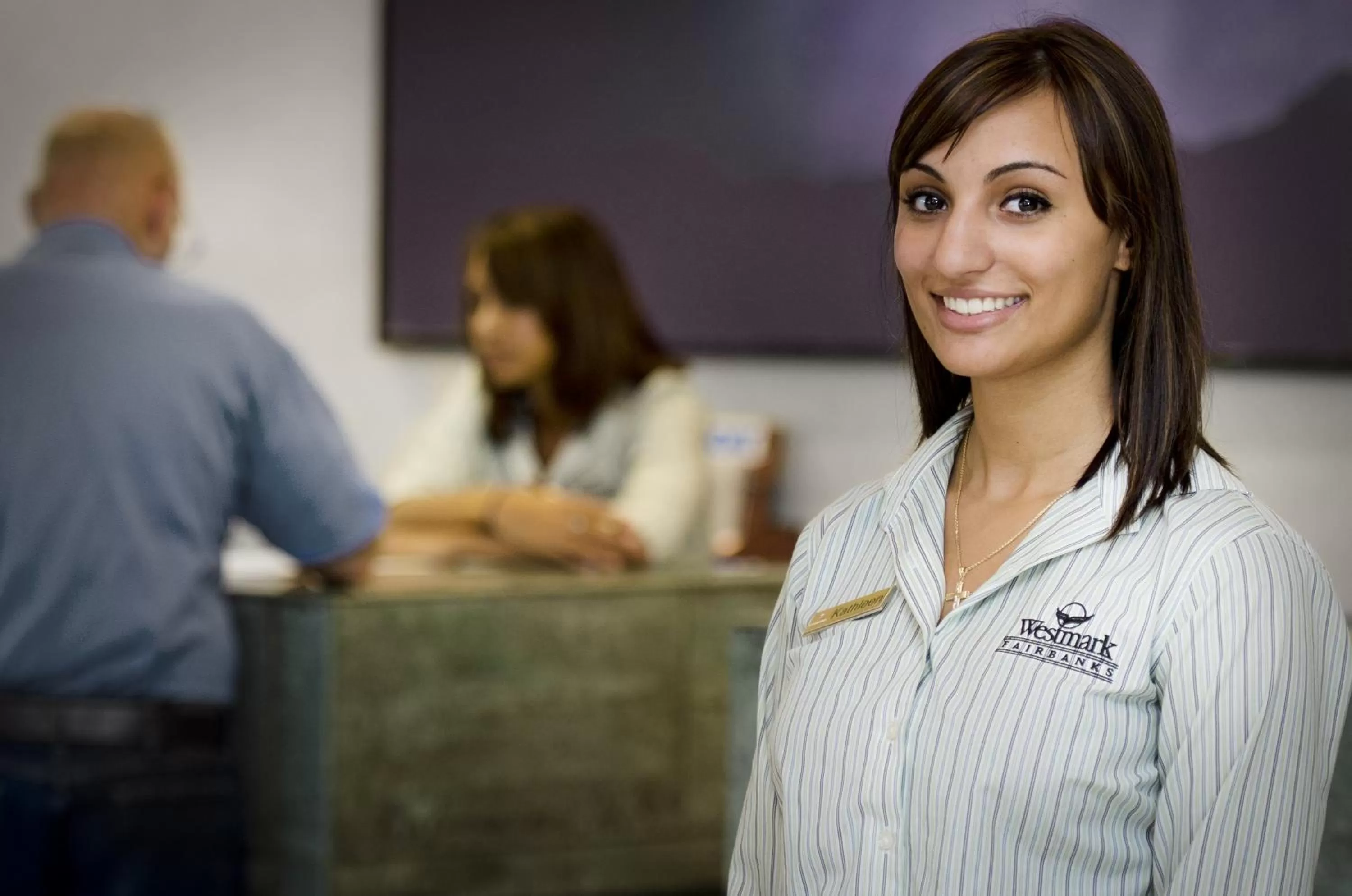 People in Westmark Fairbanks Hotel and Conference Center