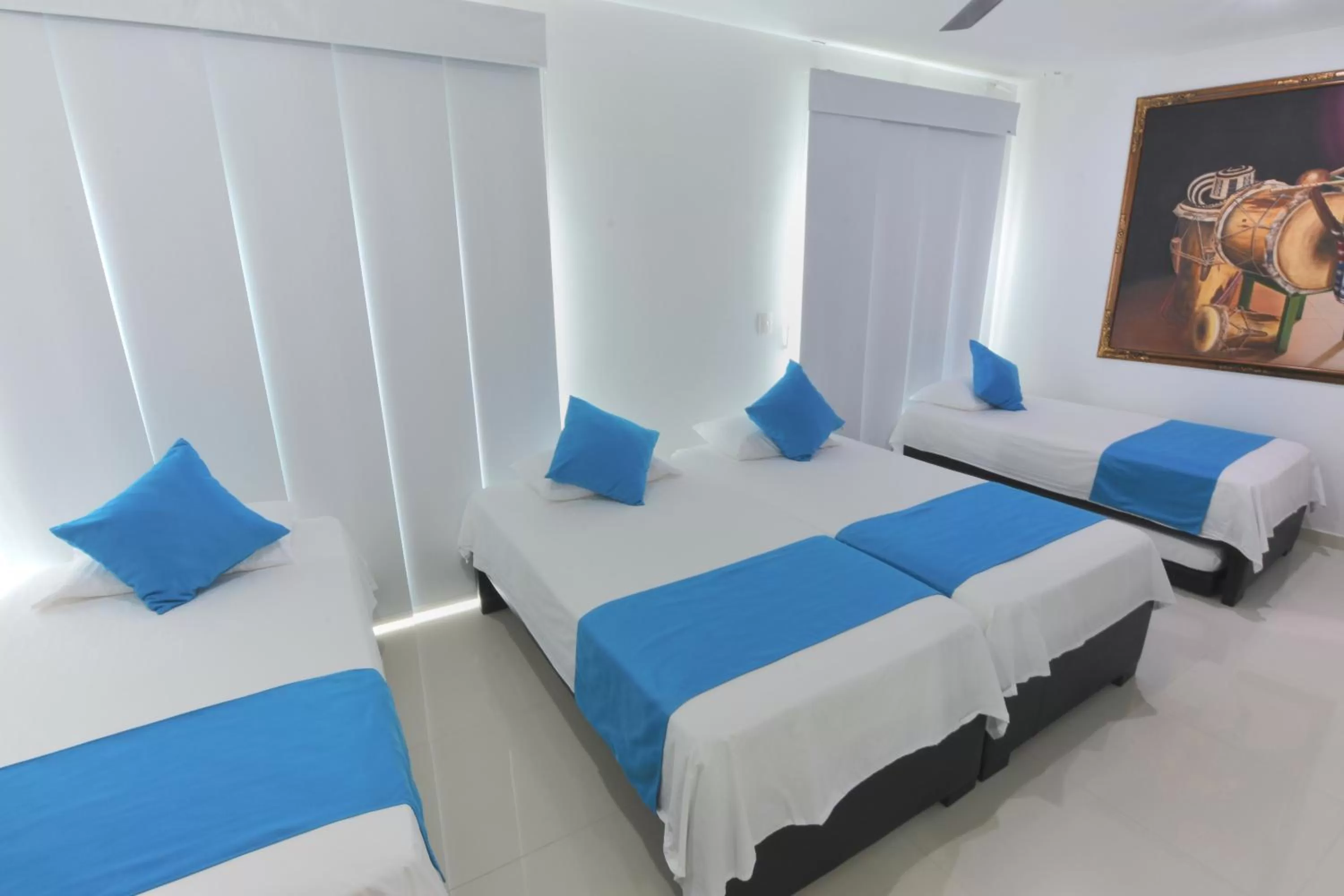 Bed in Hotel Florida Sincelejo