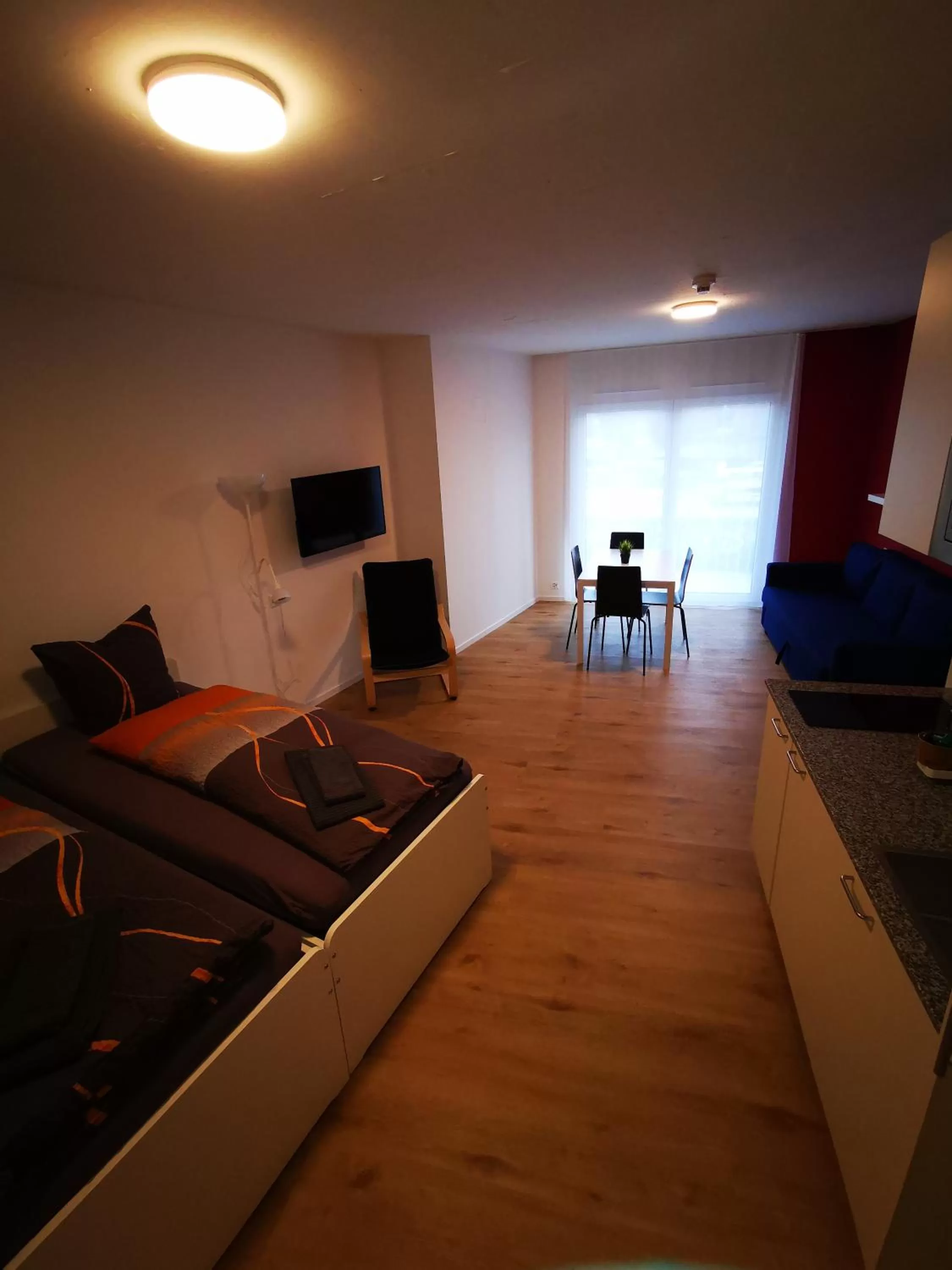 Bed in Anstatthotel Horw - app self-check-in