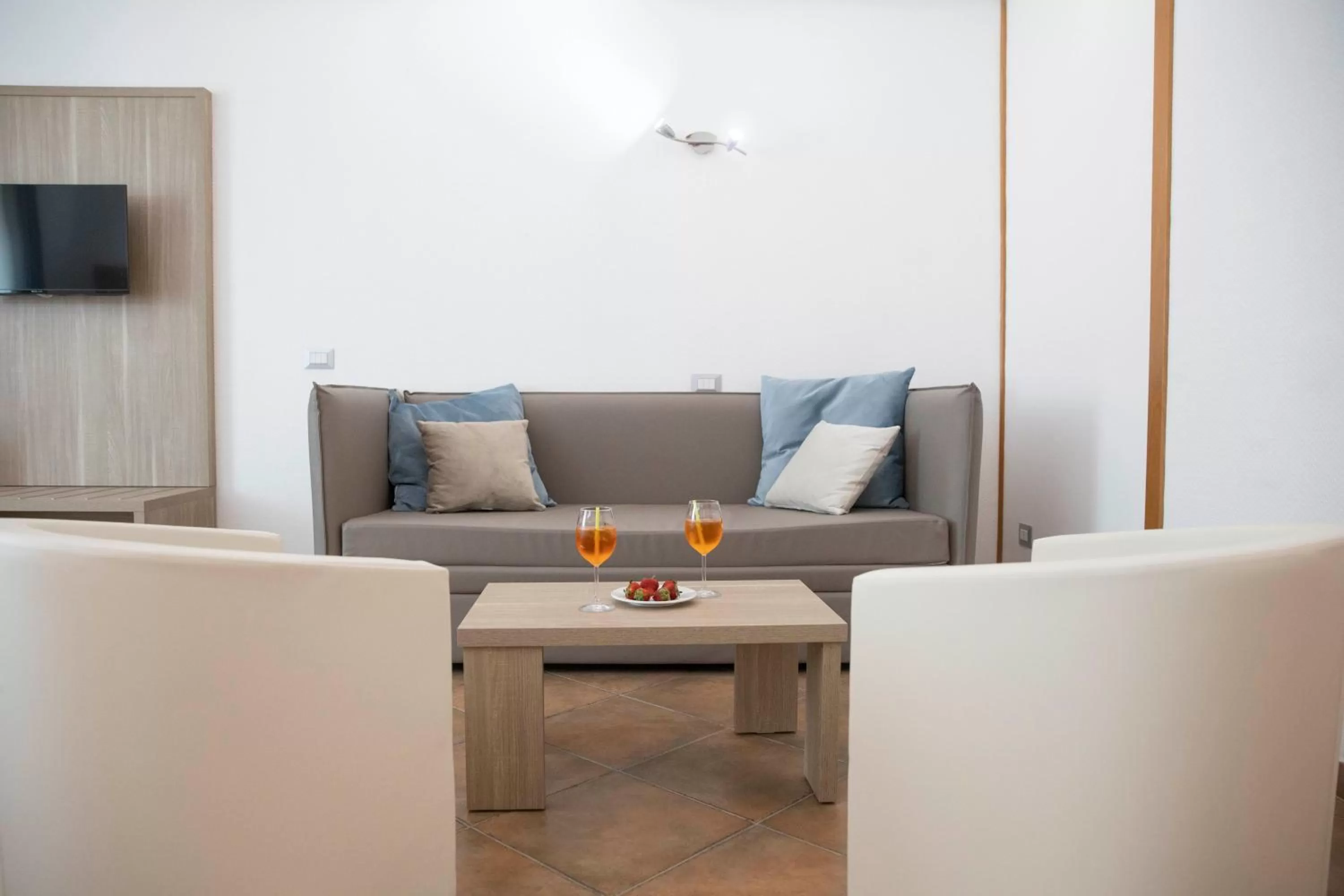 Seating area in Pegasus Hotel