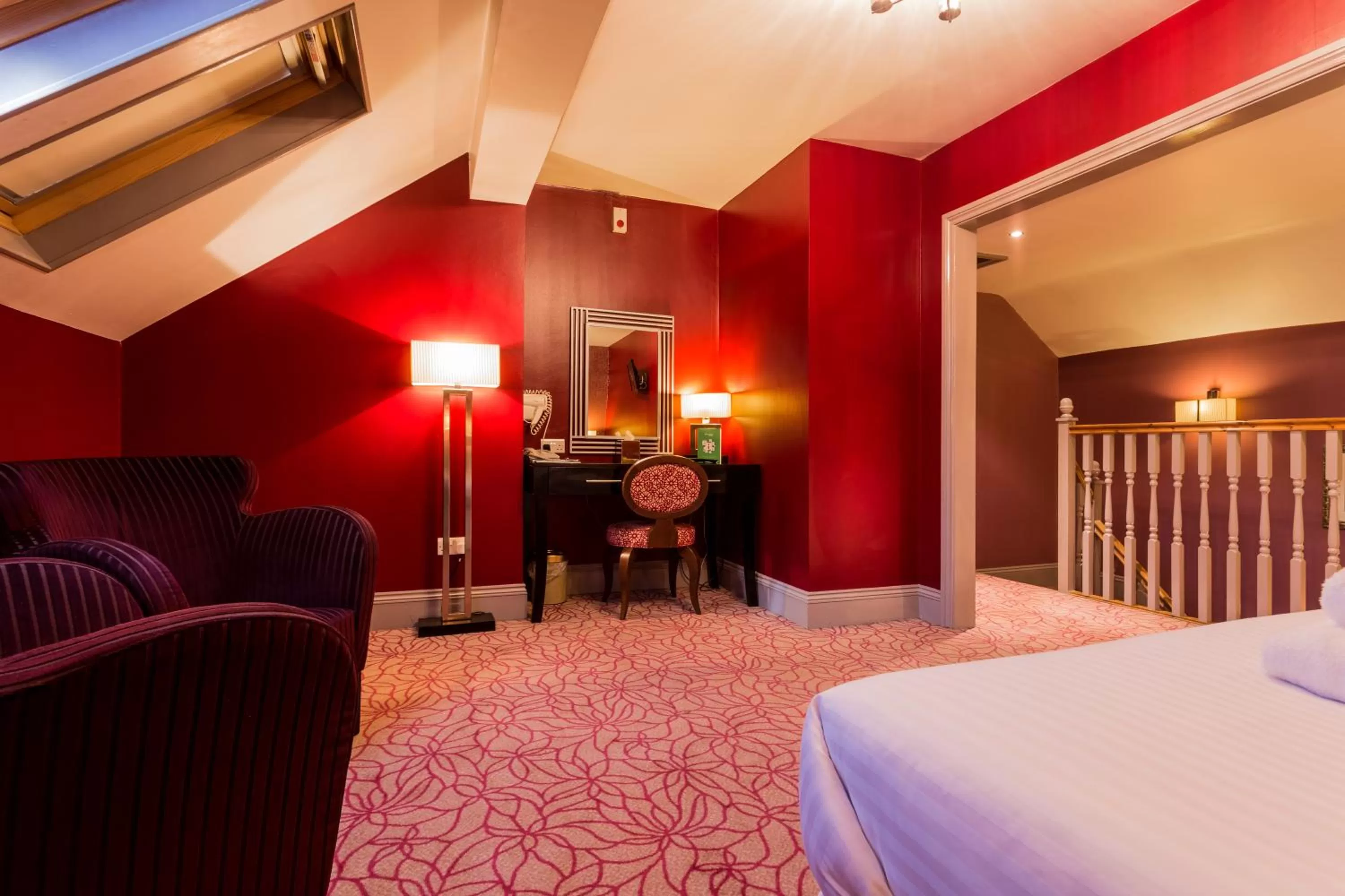 Decorative detail, Bed in The Gardens Hotel