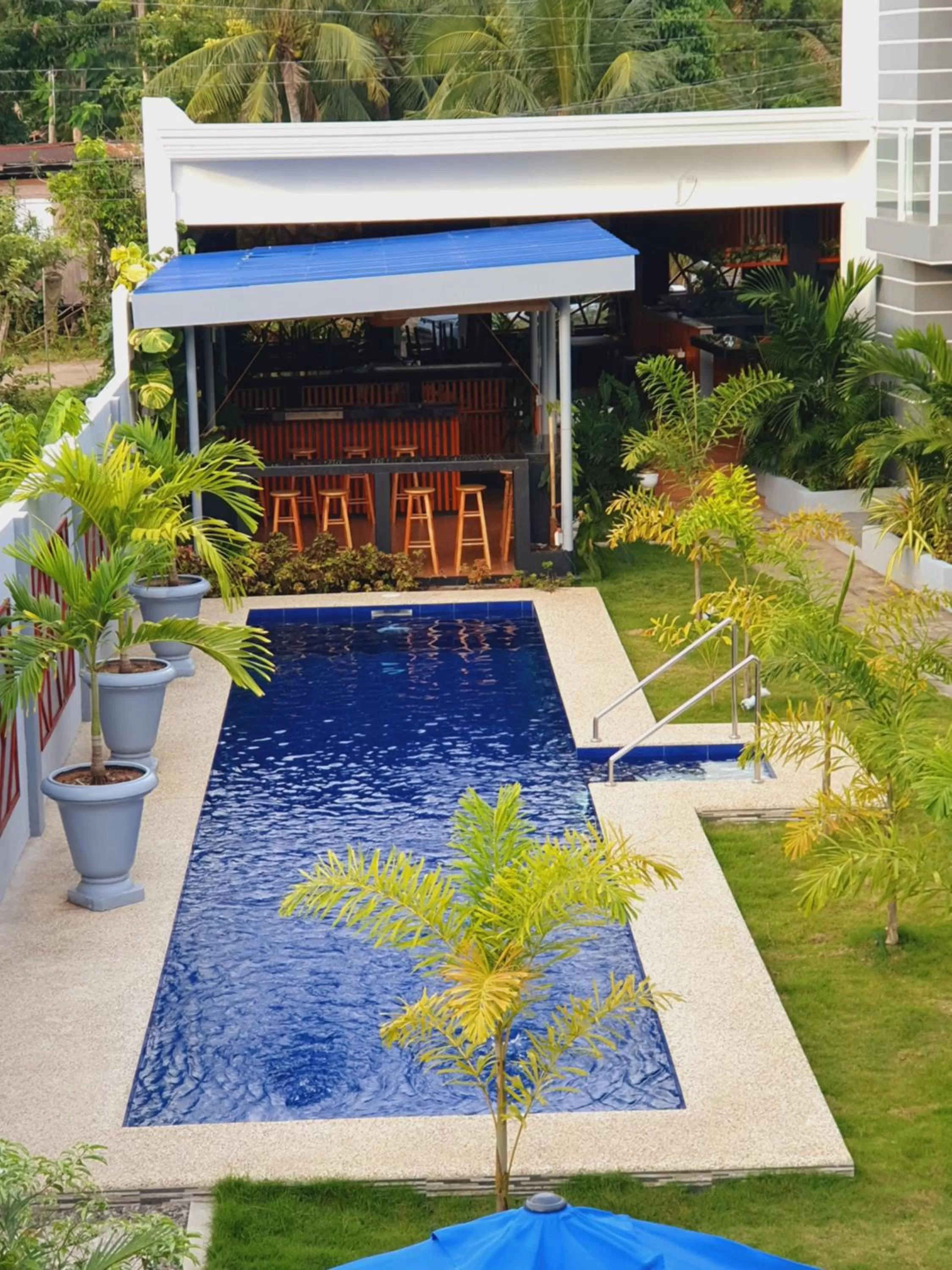 Pool view in Sapphire Boutique Resort