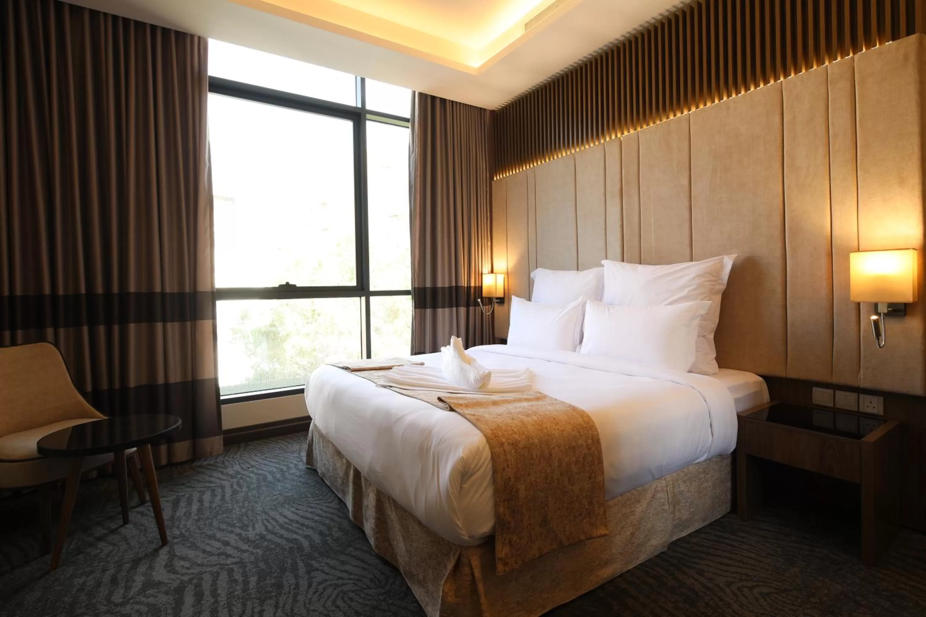 Bed in Gladiolus Hotel