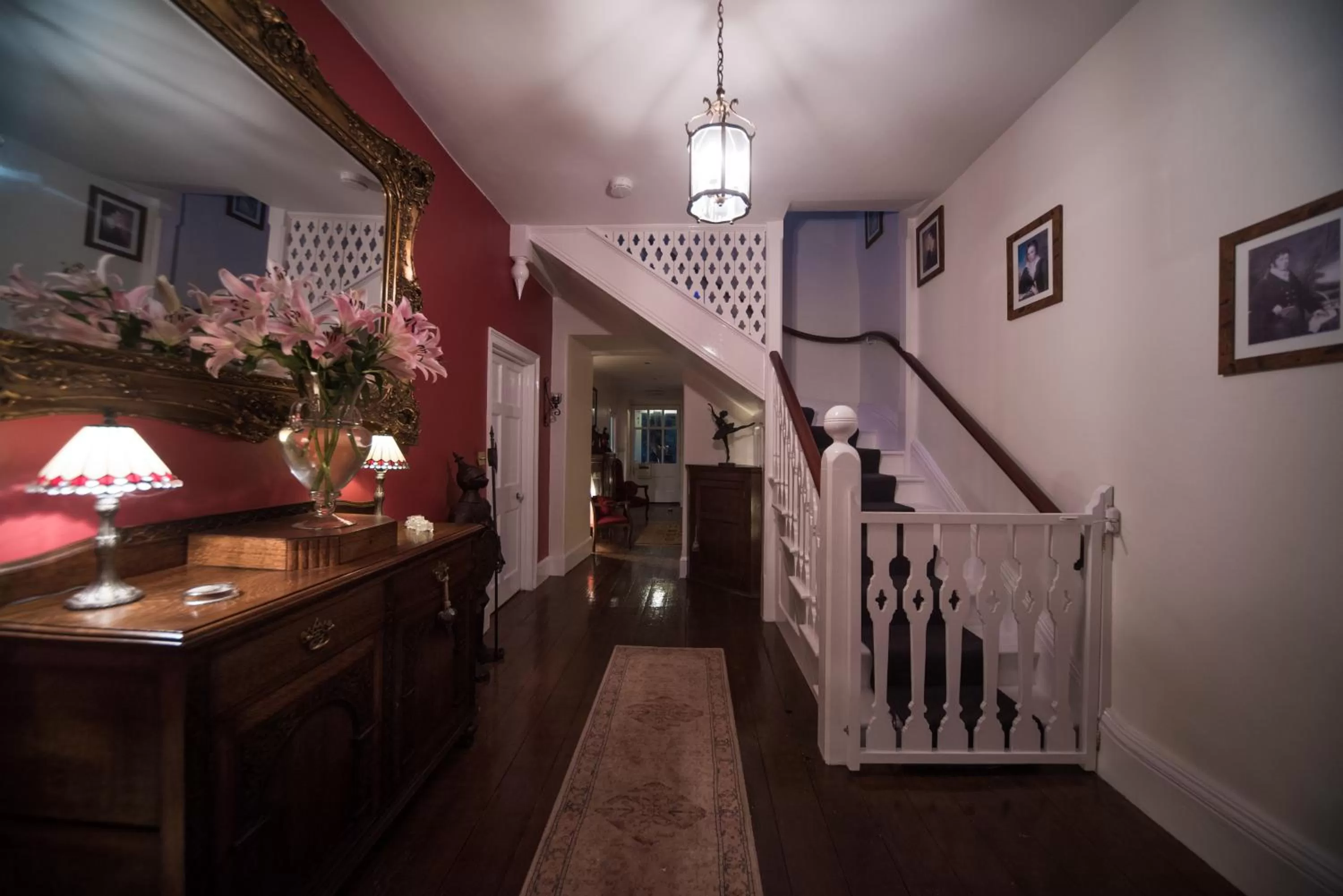 Lobby or reception in Plas Tan-Yr-Allt Historic Country House & Estate