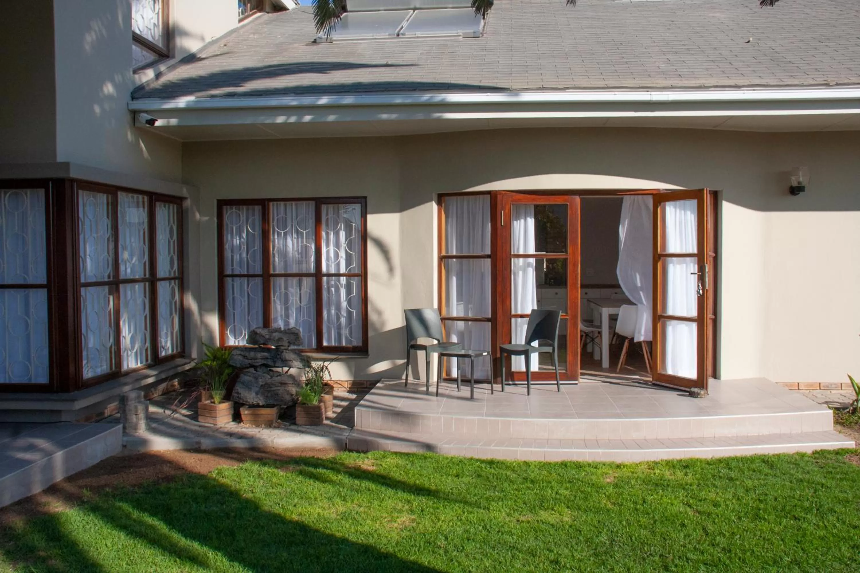 Patio in Kramersdorf Guesthouse