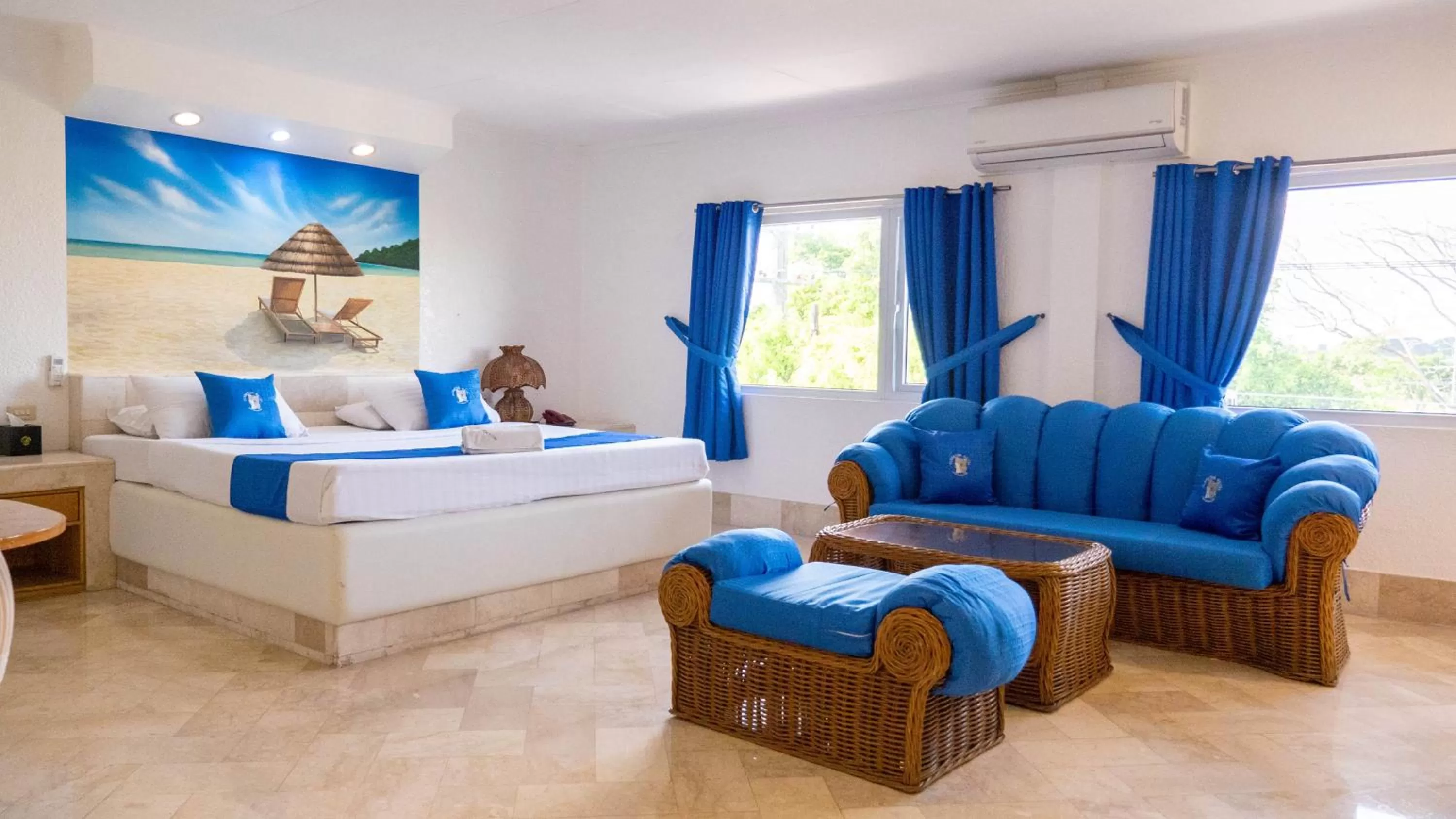 Bed in Clarkton Hotel Apartment