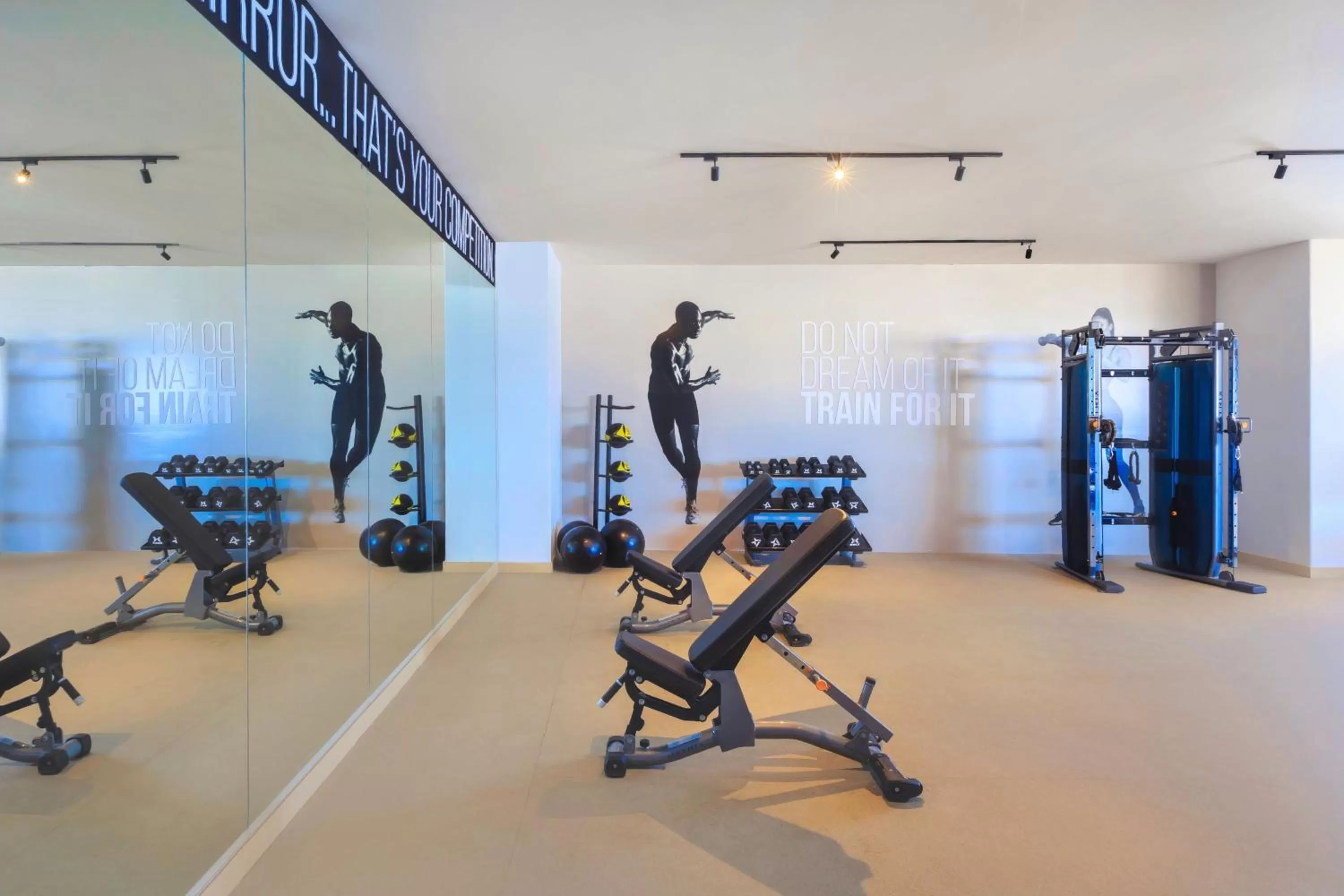 Fitness centre/facilities in Courtyard by Marriott Mazatlan Beach Resort