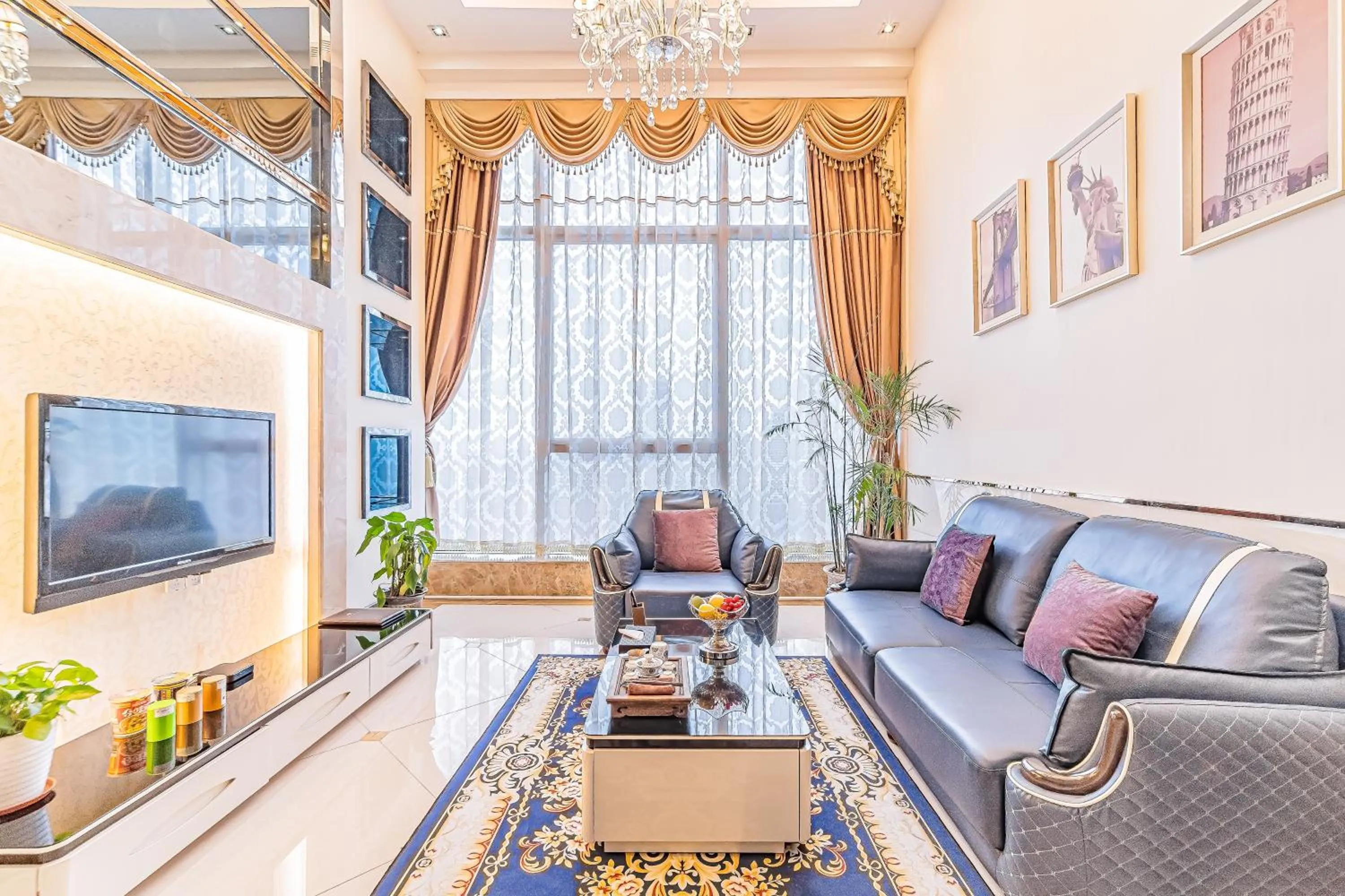 Living room in South & North International Apartment Beijing Road