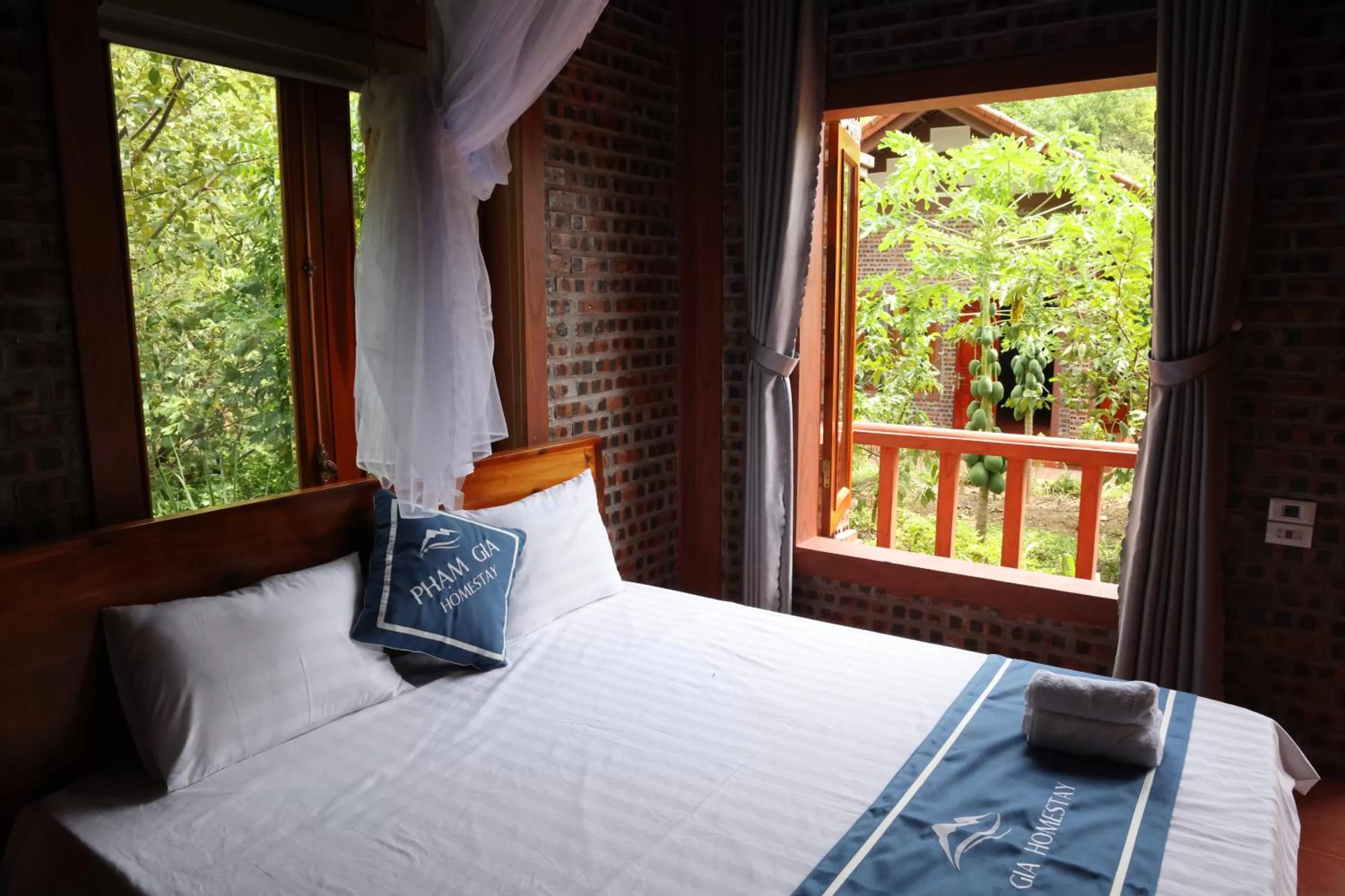Photo of the whole room, Bed in Phạm Gia Homestay Ecogarden