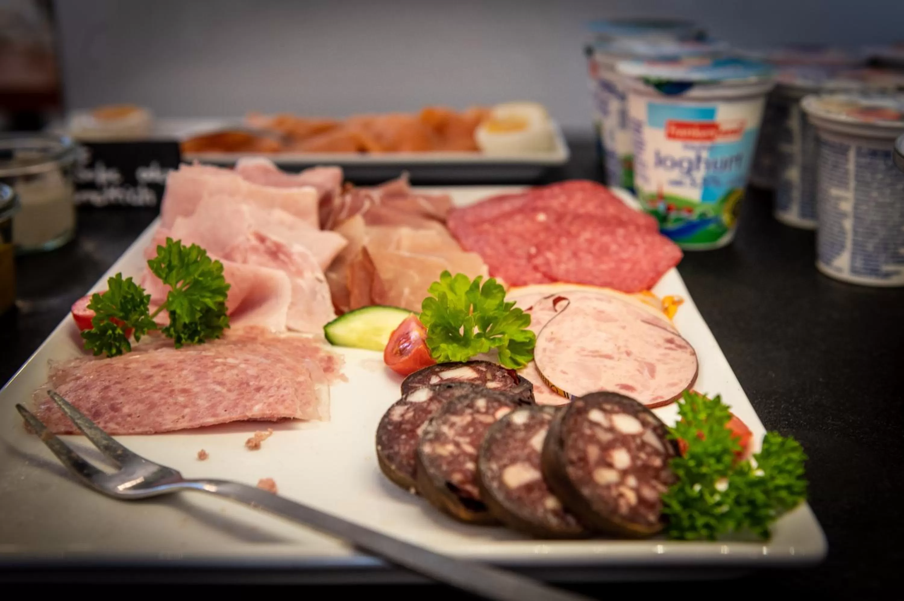 Buffet breakfast in Hotel am Torturm