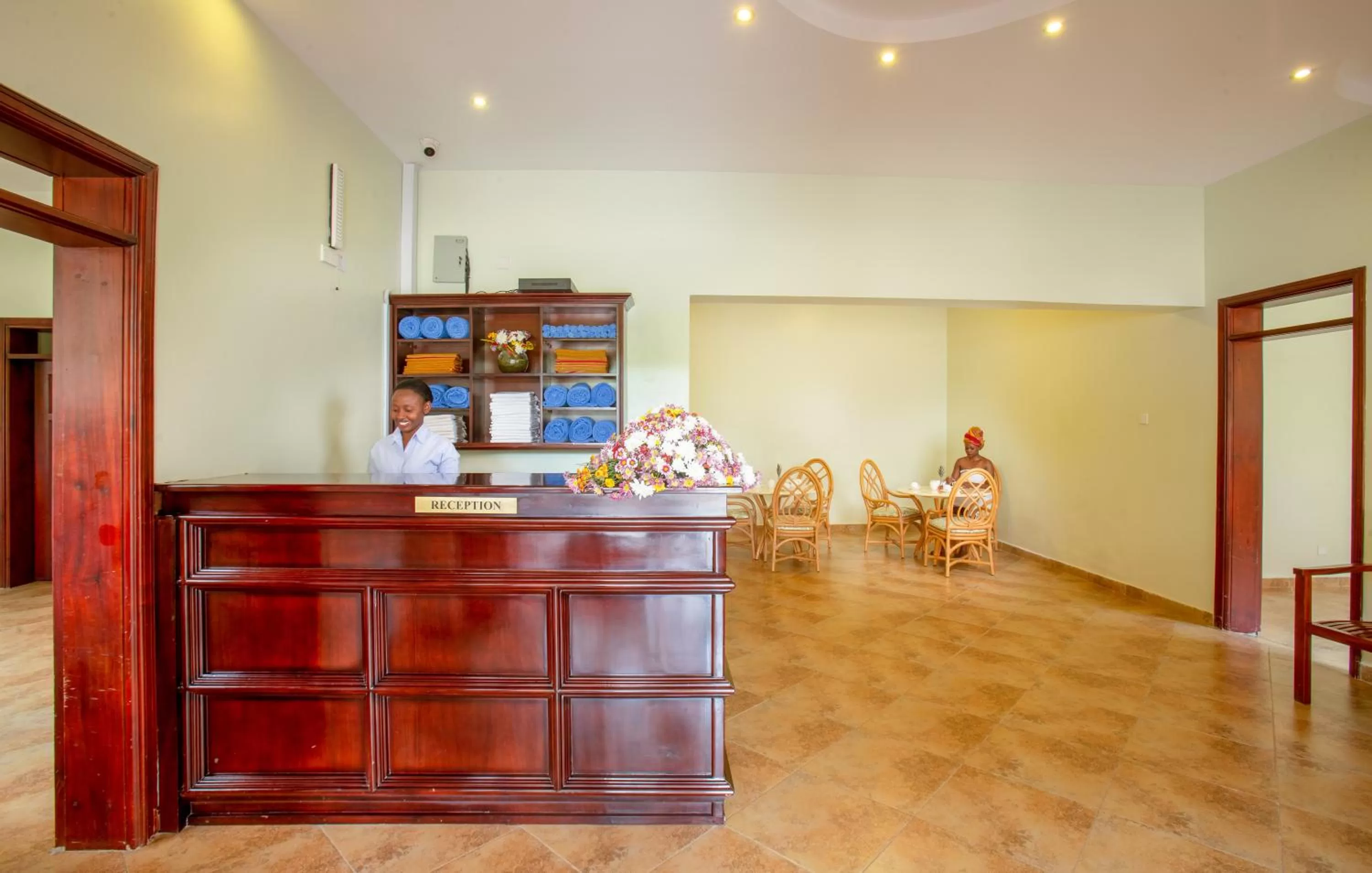 Fitness centre/facilities in Nyaika Hotel