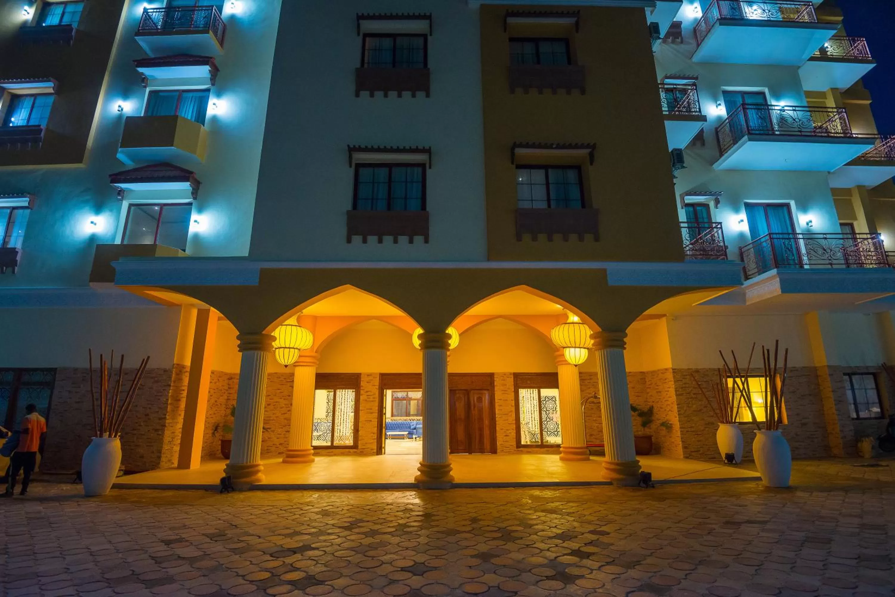 Facade/entrance in Golden Tulip Zanzibar Resort