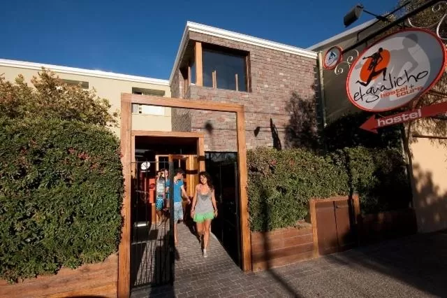 Facade/entrance in El Gualicho Hostel