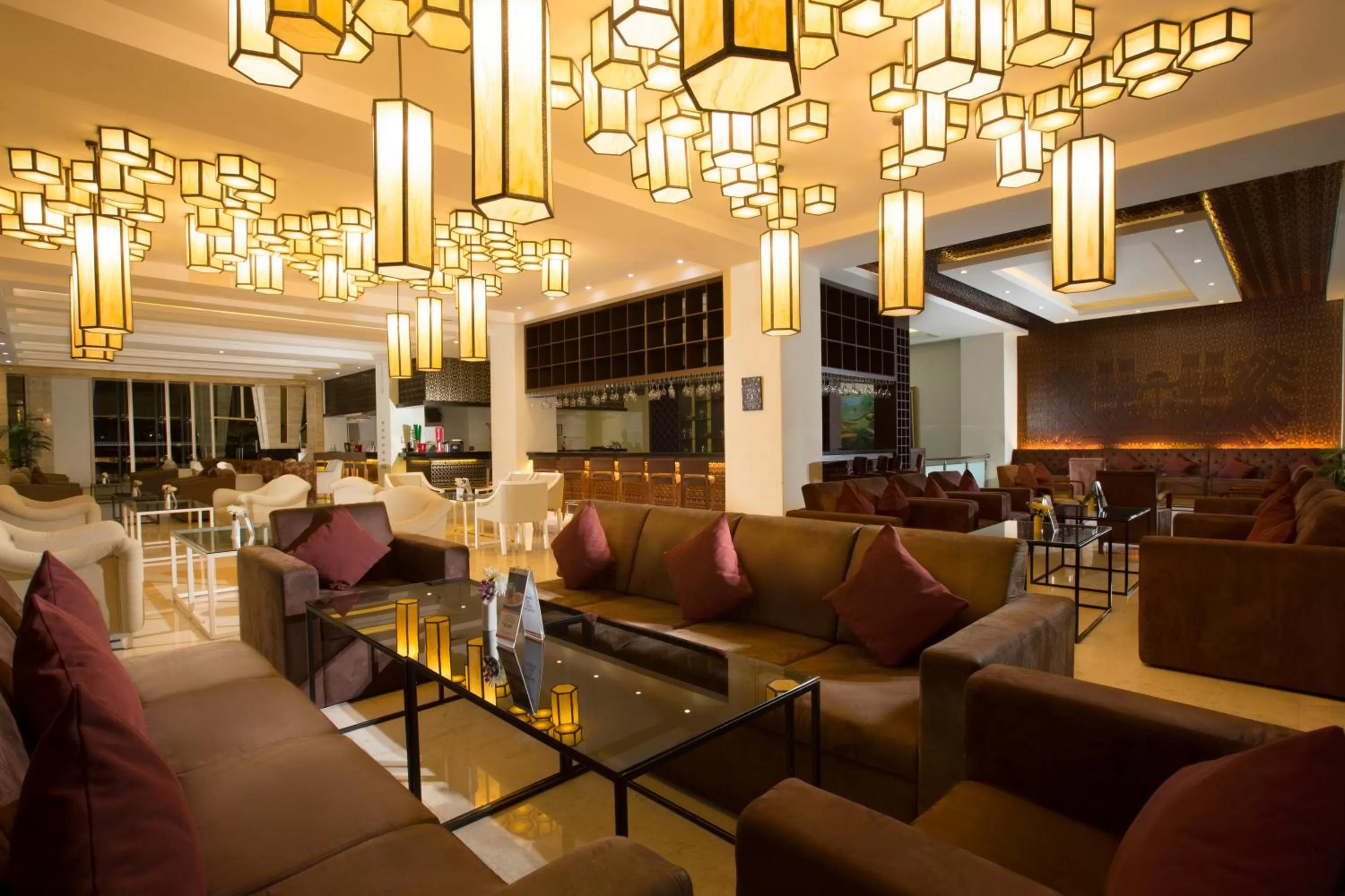 Lounge or bar in Swiss-Belhotel Lampung