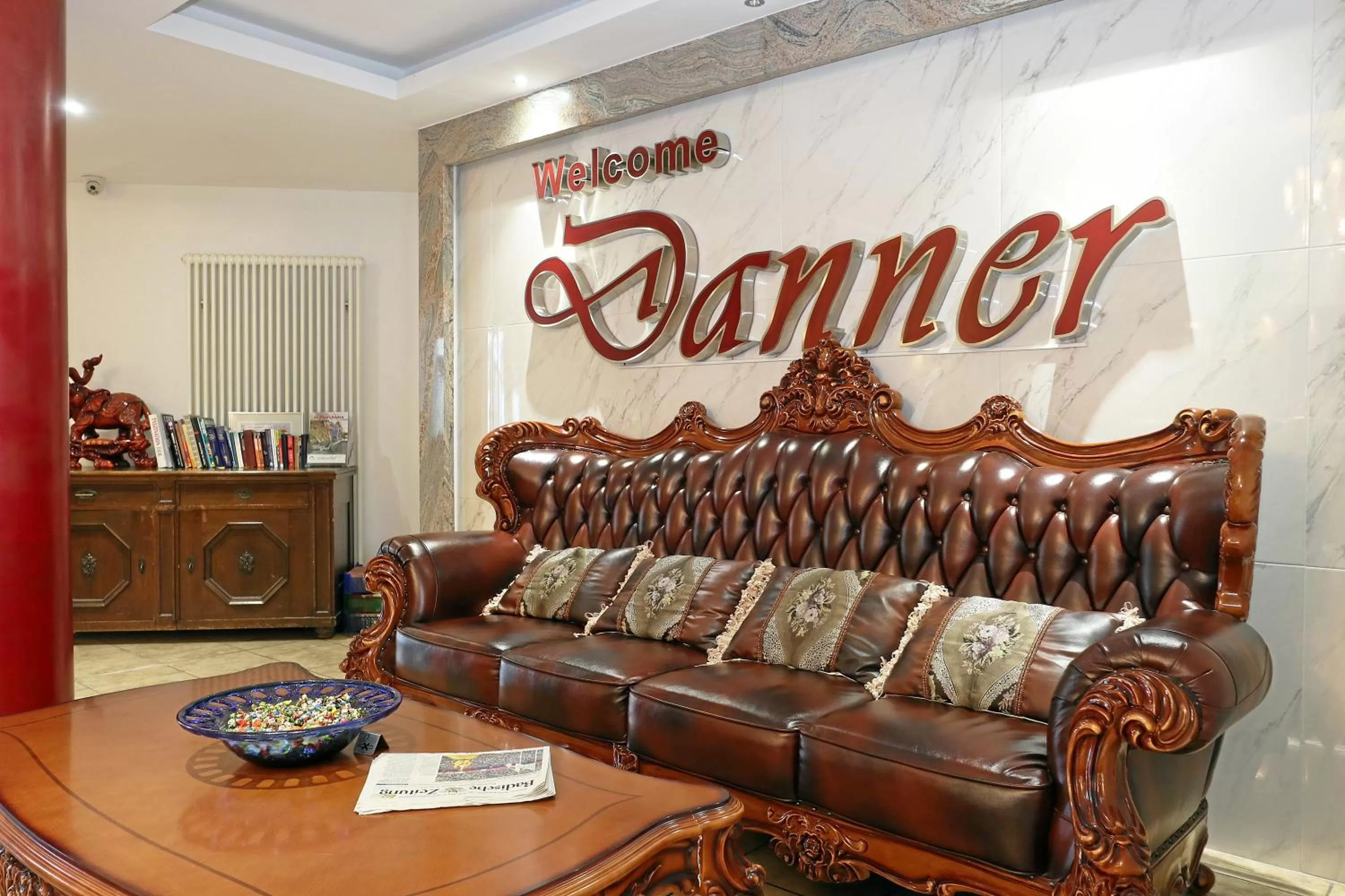 Lobby or reception in Hotel Danner