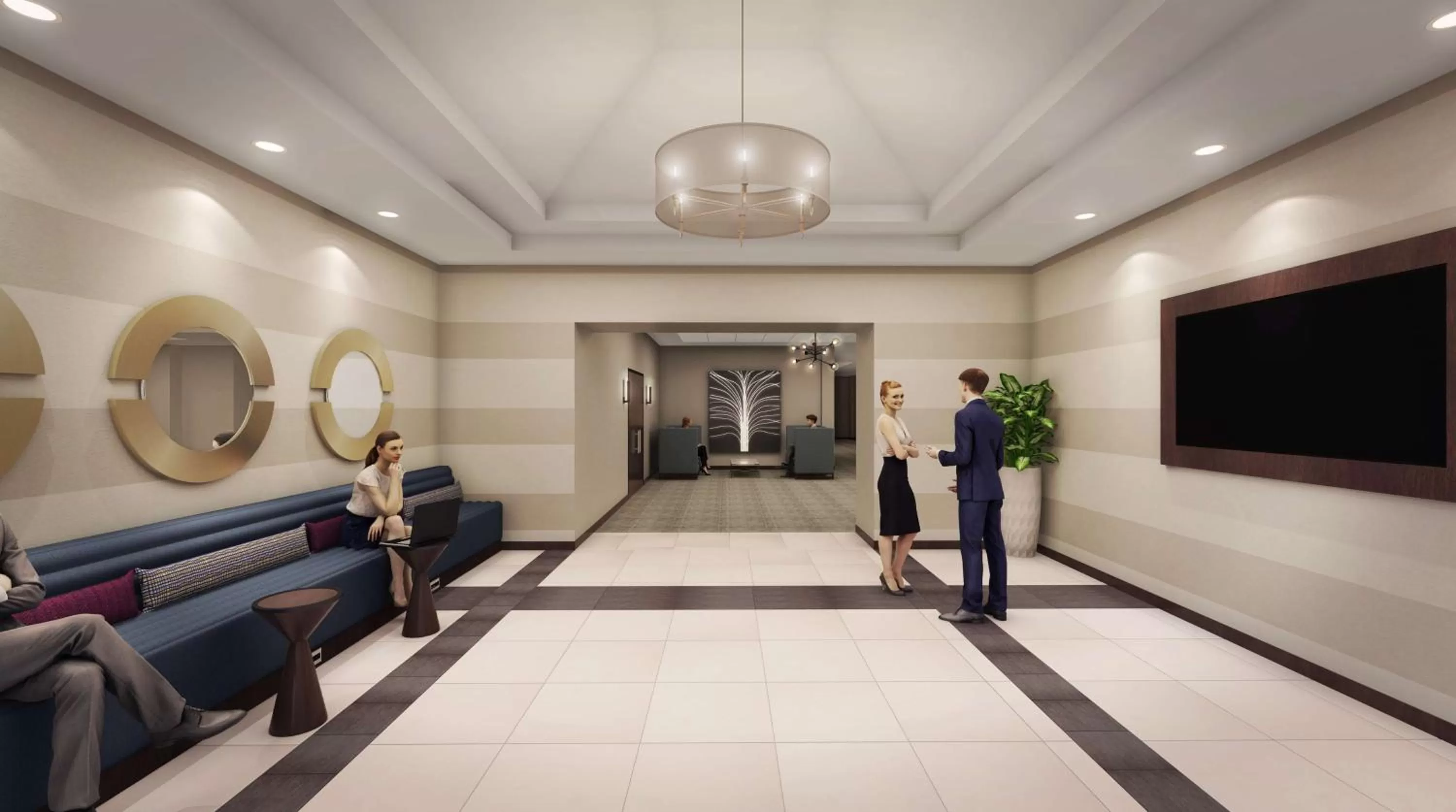 Lobby or reception in Hyatt Regency Deerfield