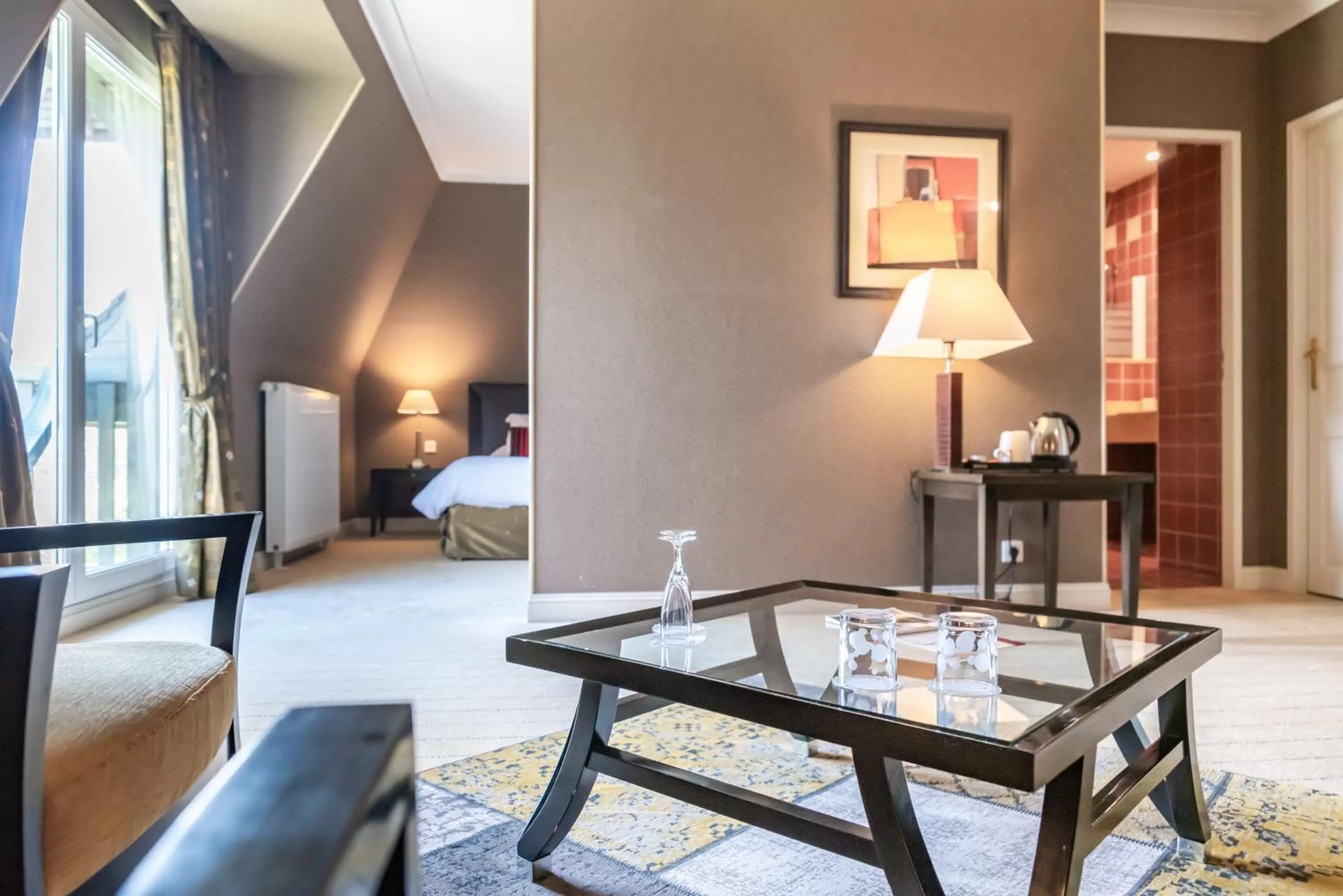 Seating area in Domaine De Villers & Spa