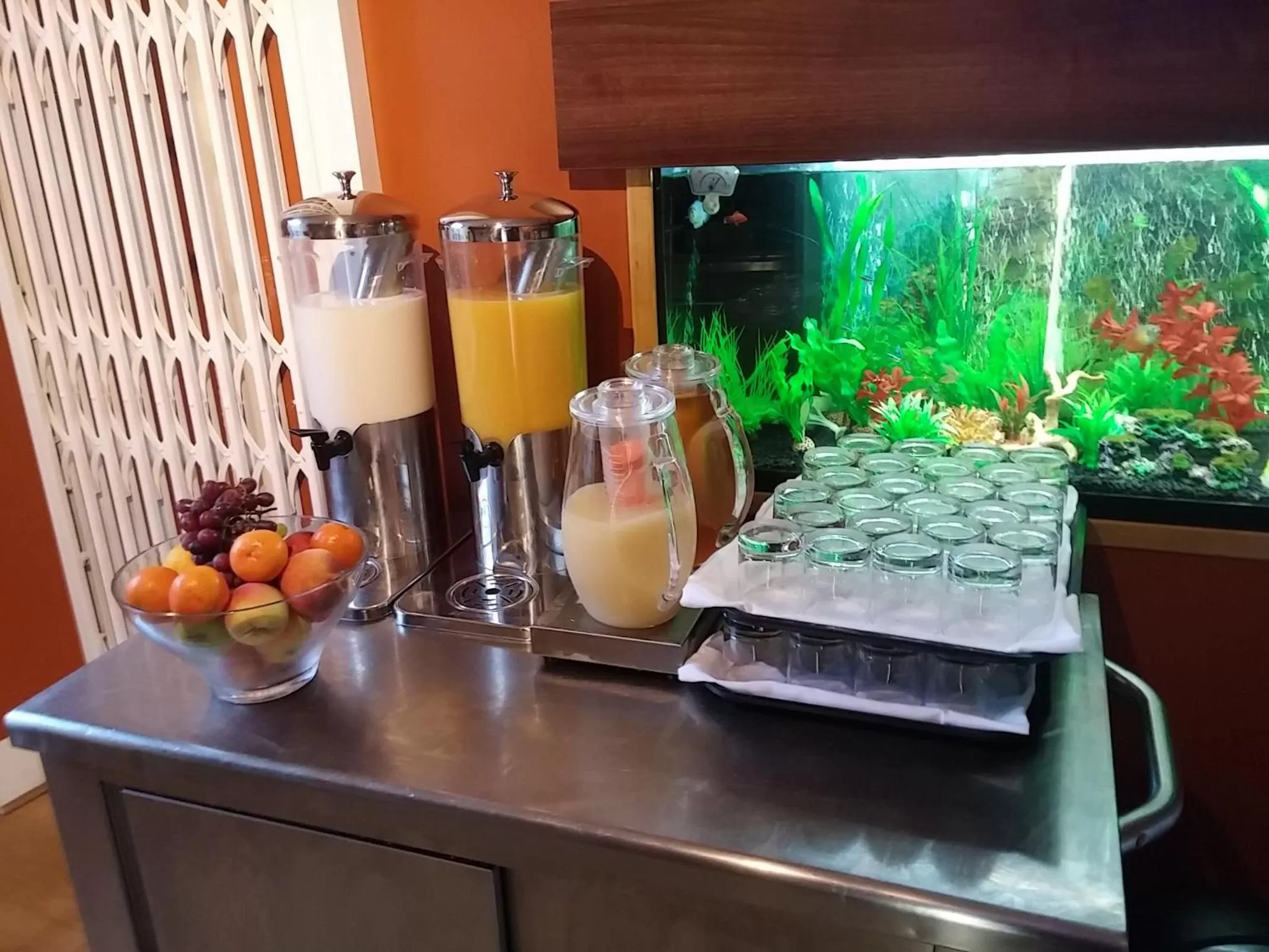 Buffet breakfast in Waterfront Hotel