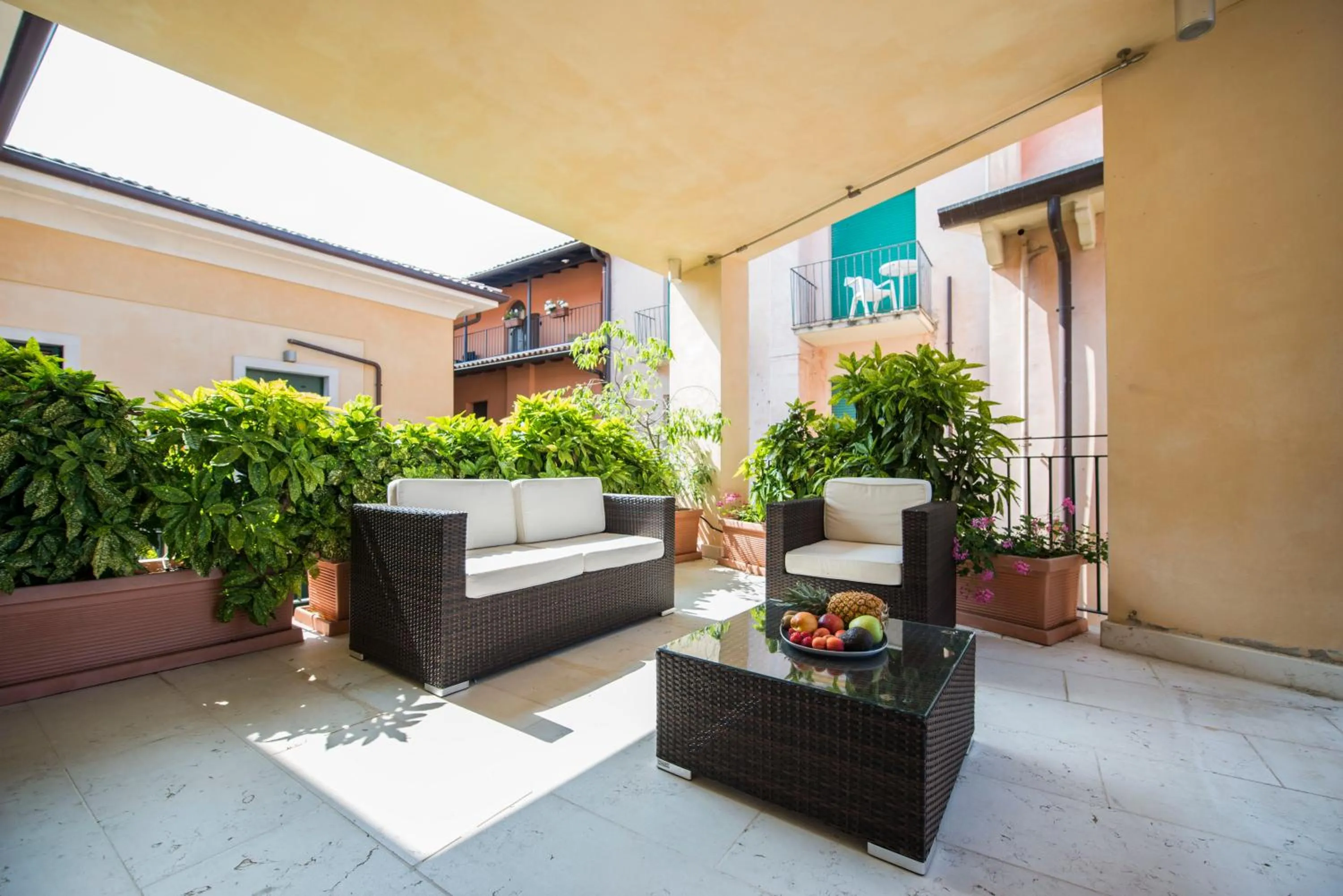Balcony/Terrace in Hotel Del Porto