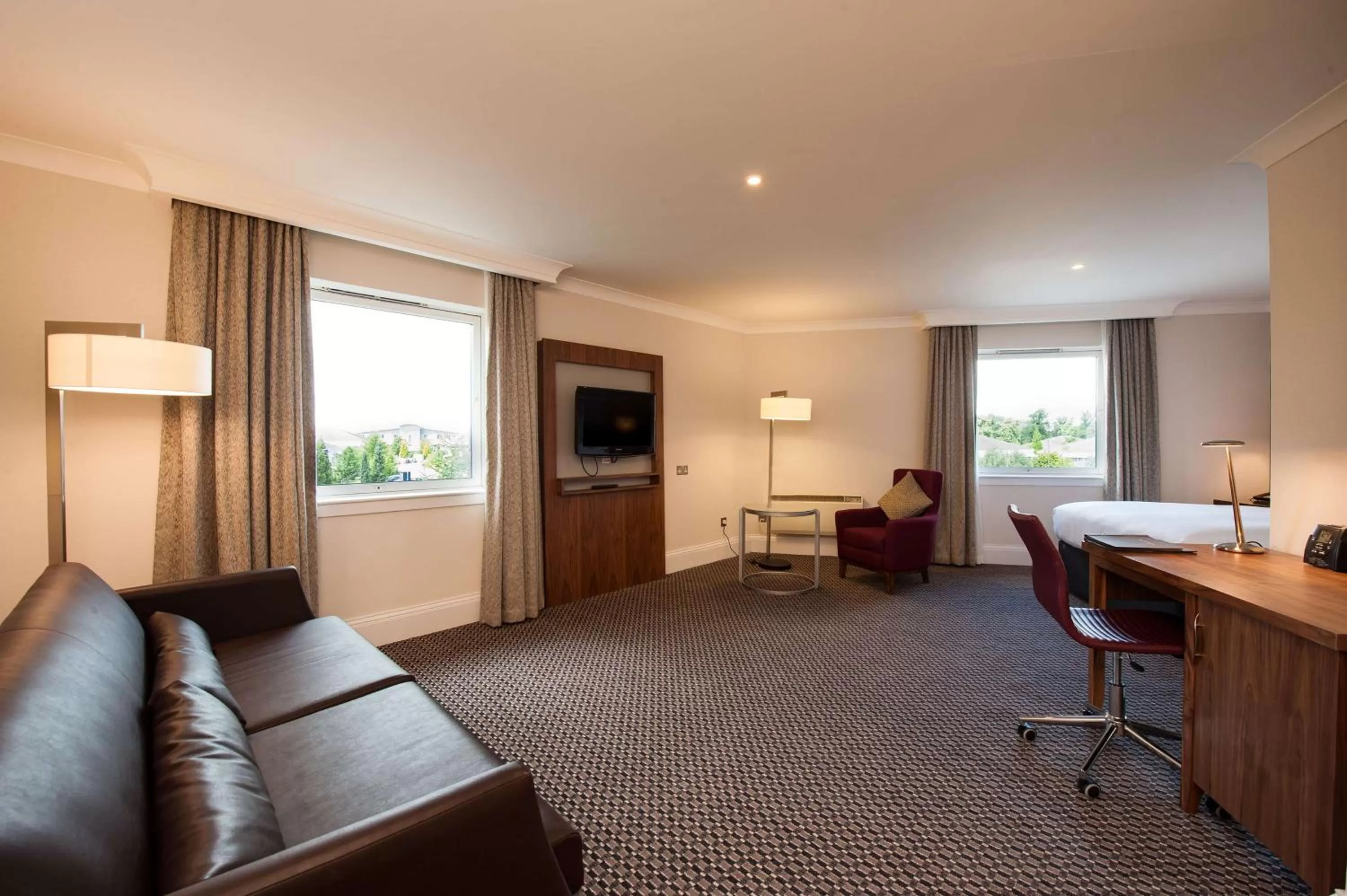 Bedroom in Doubletree By Hilton Glasgow Strathclyde