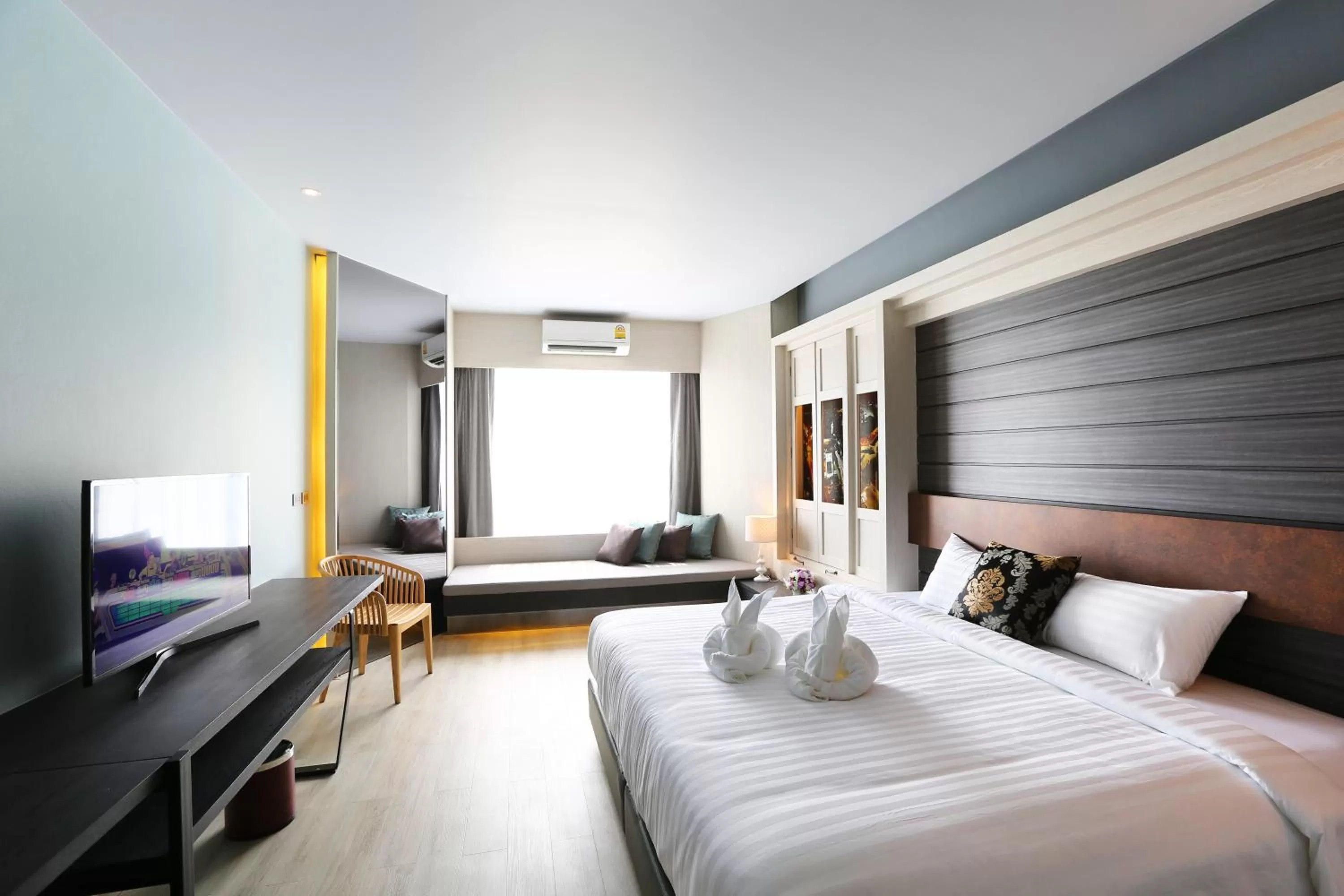 Photo of the whole room, Bed in Hatyai Signature Hotel