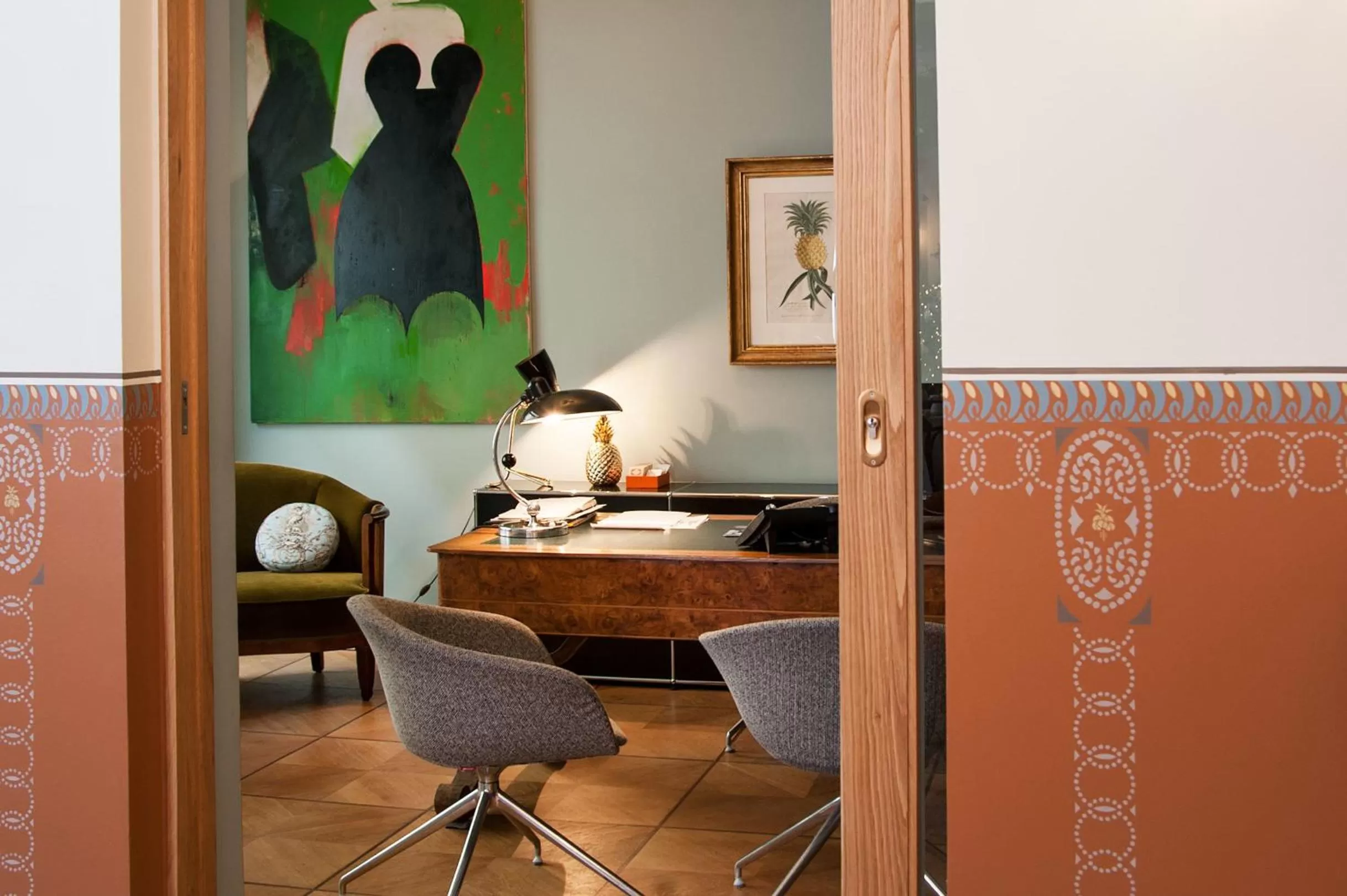 Lobby or reception in Emmerich Hotel Görlitz