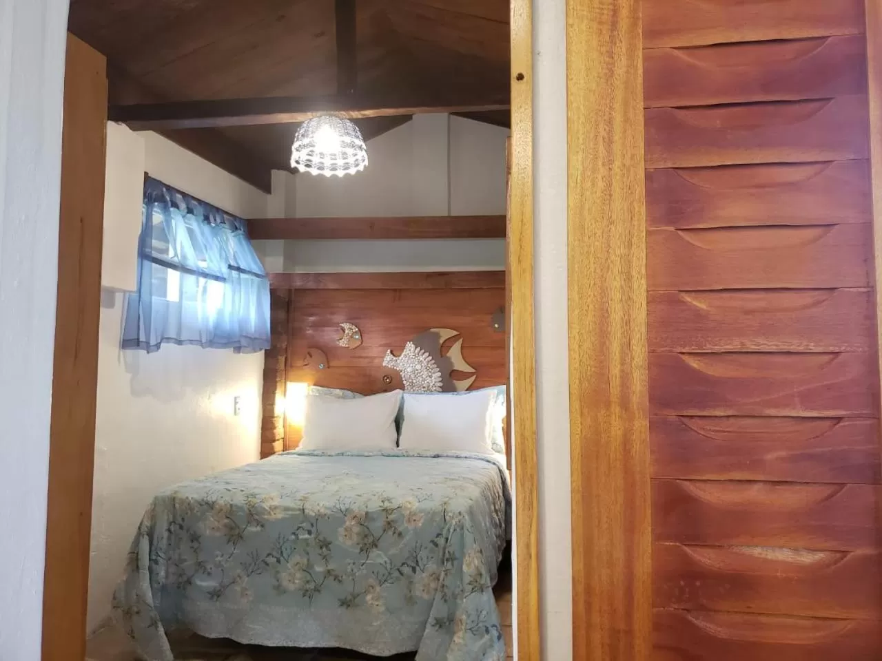 Bed in Pousada dos Hibiscus