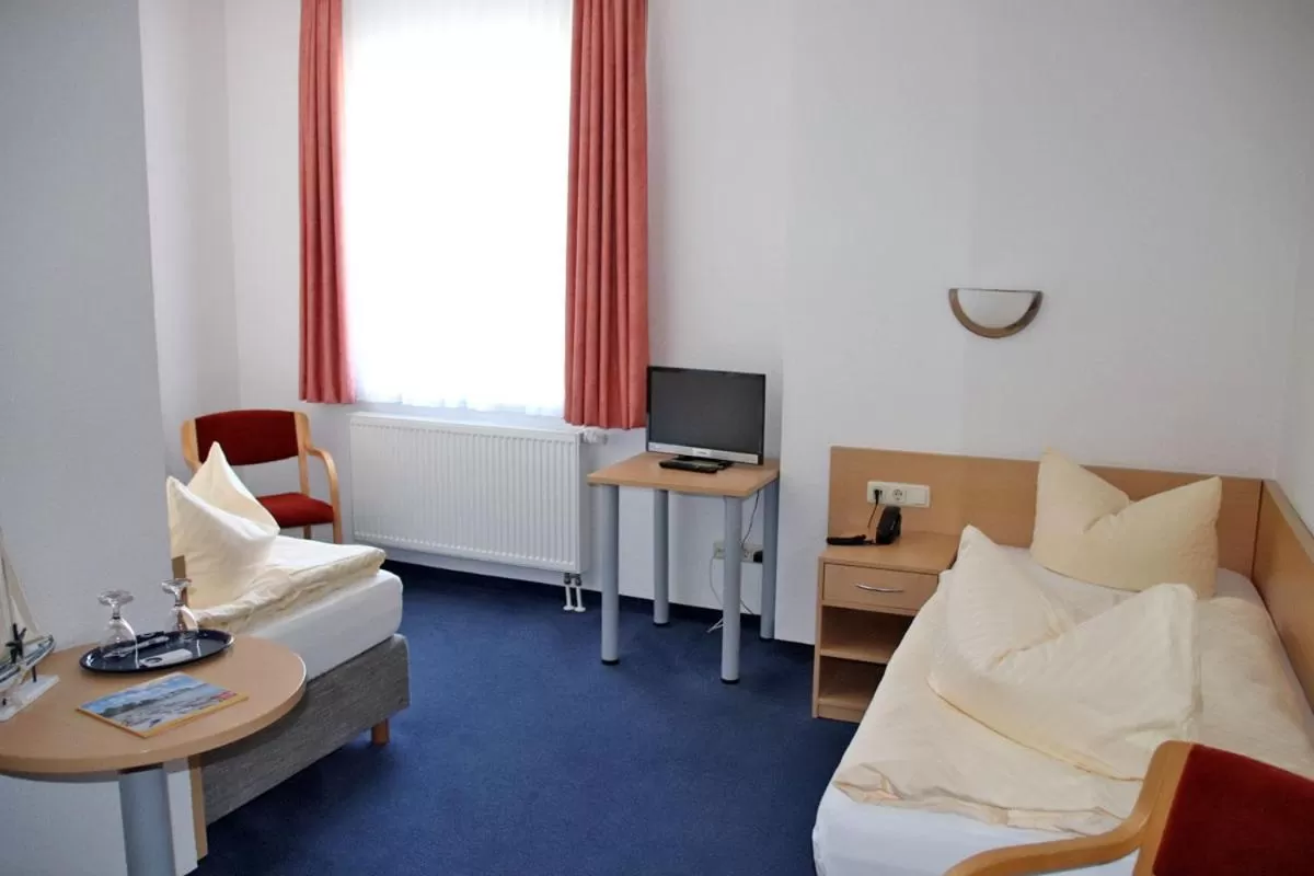 Bed in Hotel Garni Meeresgruß