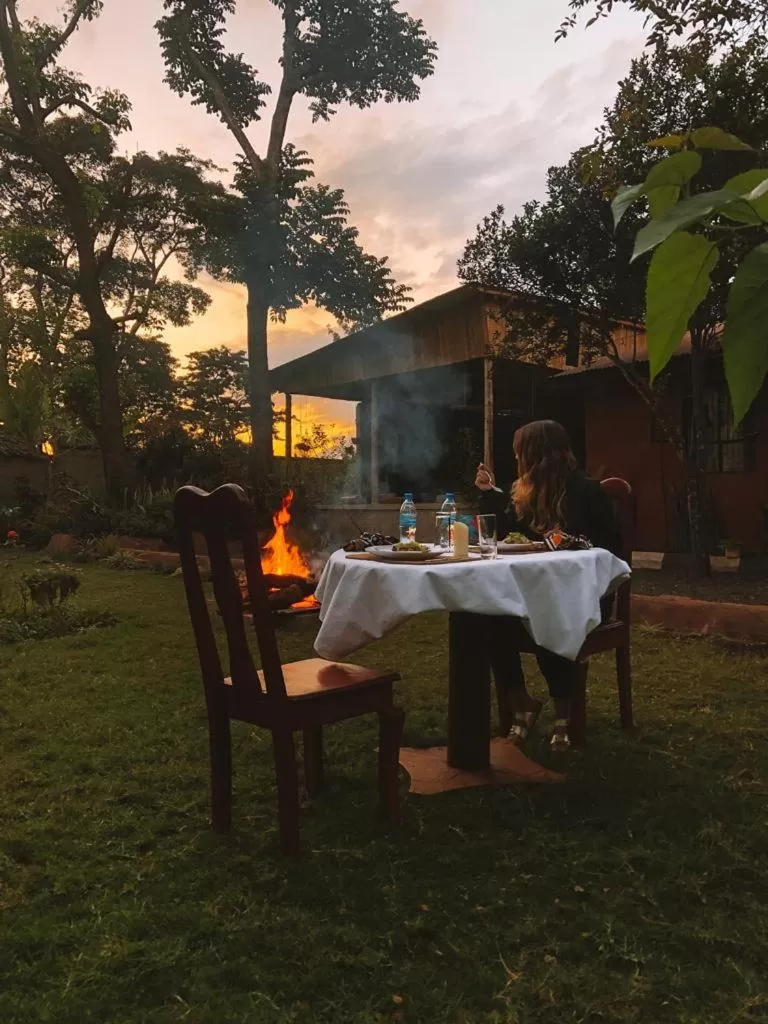 Restaurant/Places to Eat in Charming Eco-Homestay near Kilimanjaro International Airport