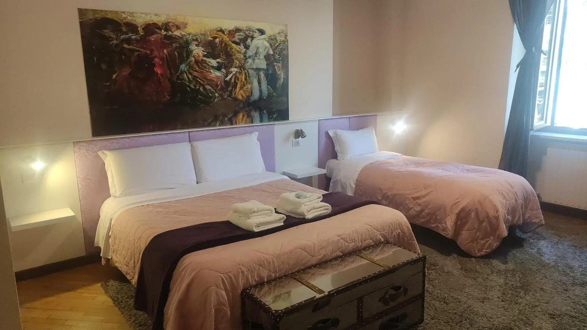 Bed in Megaride Guest House