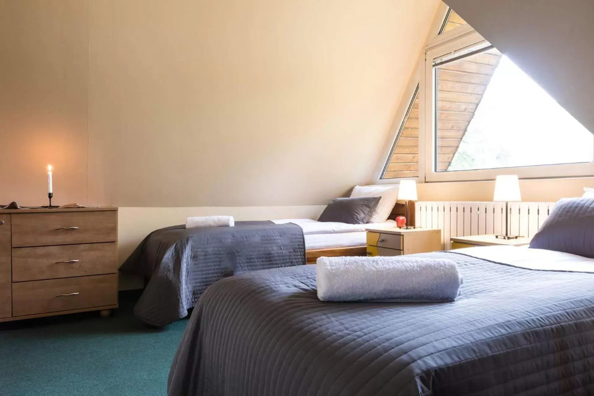 Quadruple Room - Attic in Liberta INN - Pokoje Gościnne Quadruple Room - Attic in Liberta INN - Pokoje Gościnne