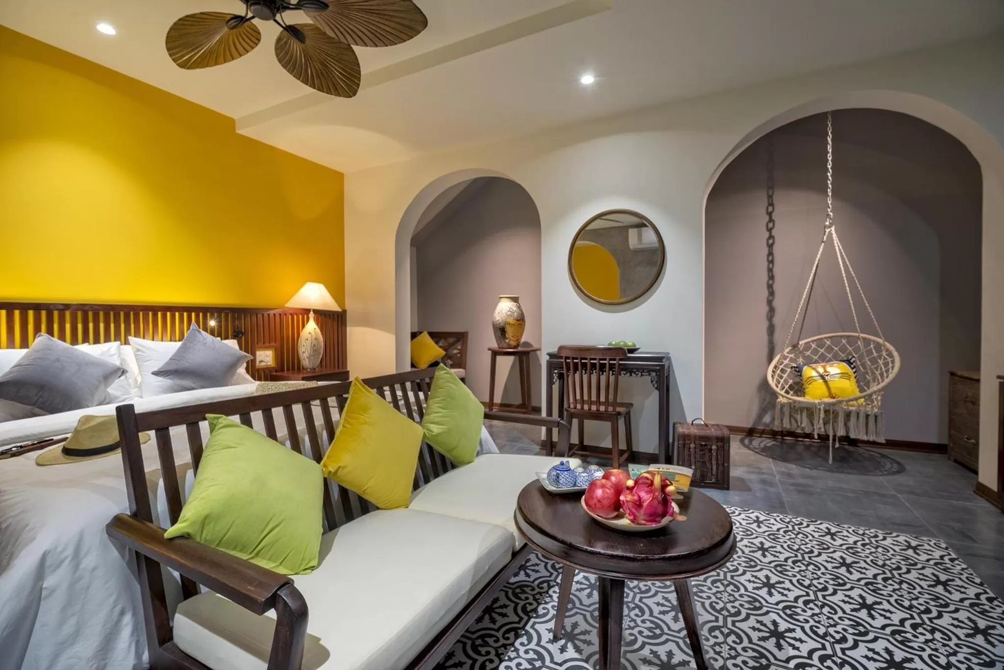 Living room, Bed in G Boutique Retreat Hoi An
