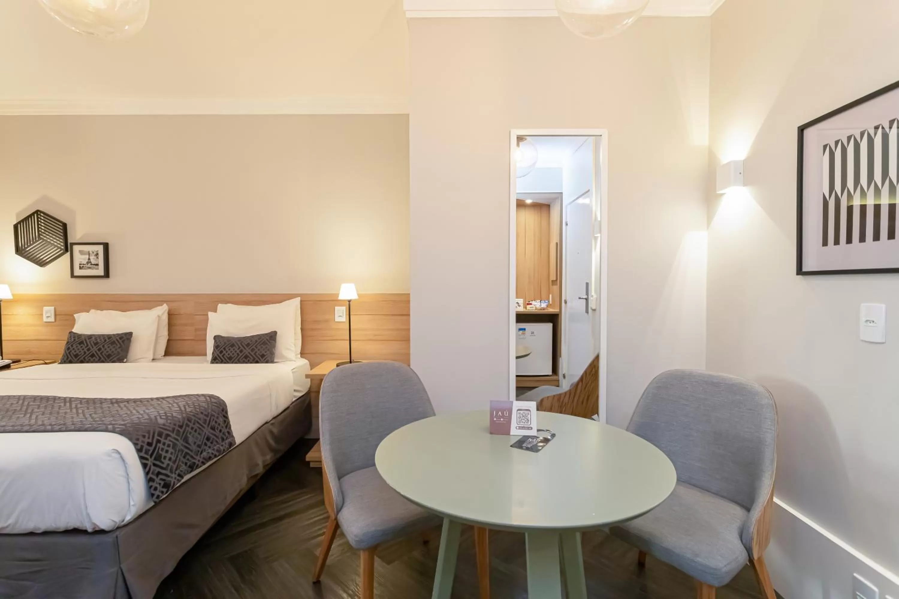 Photo of the whole room, Bed in H4 La Residence Paulista