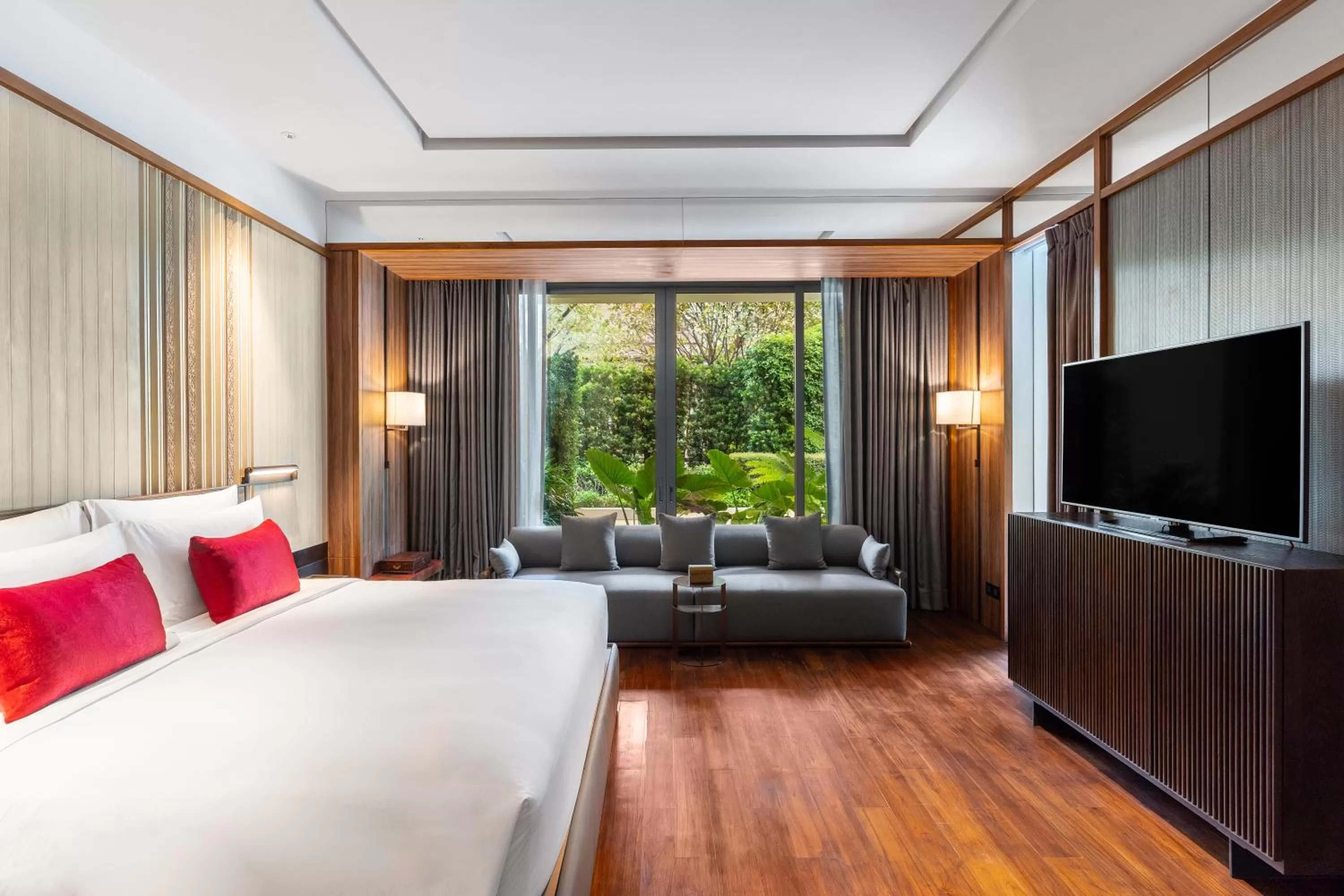 Photo of the whole room, Bed in Villa Deva Resort & Hotel Bangkok