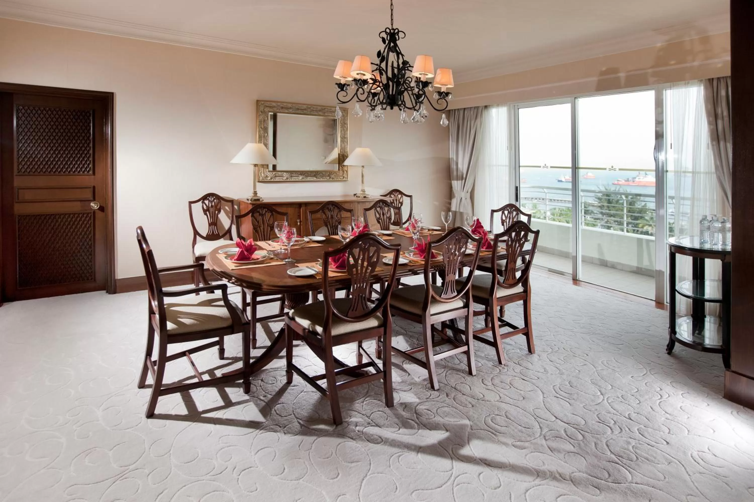 Decorative detail in Dorsett Grand Labuan