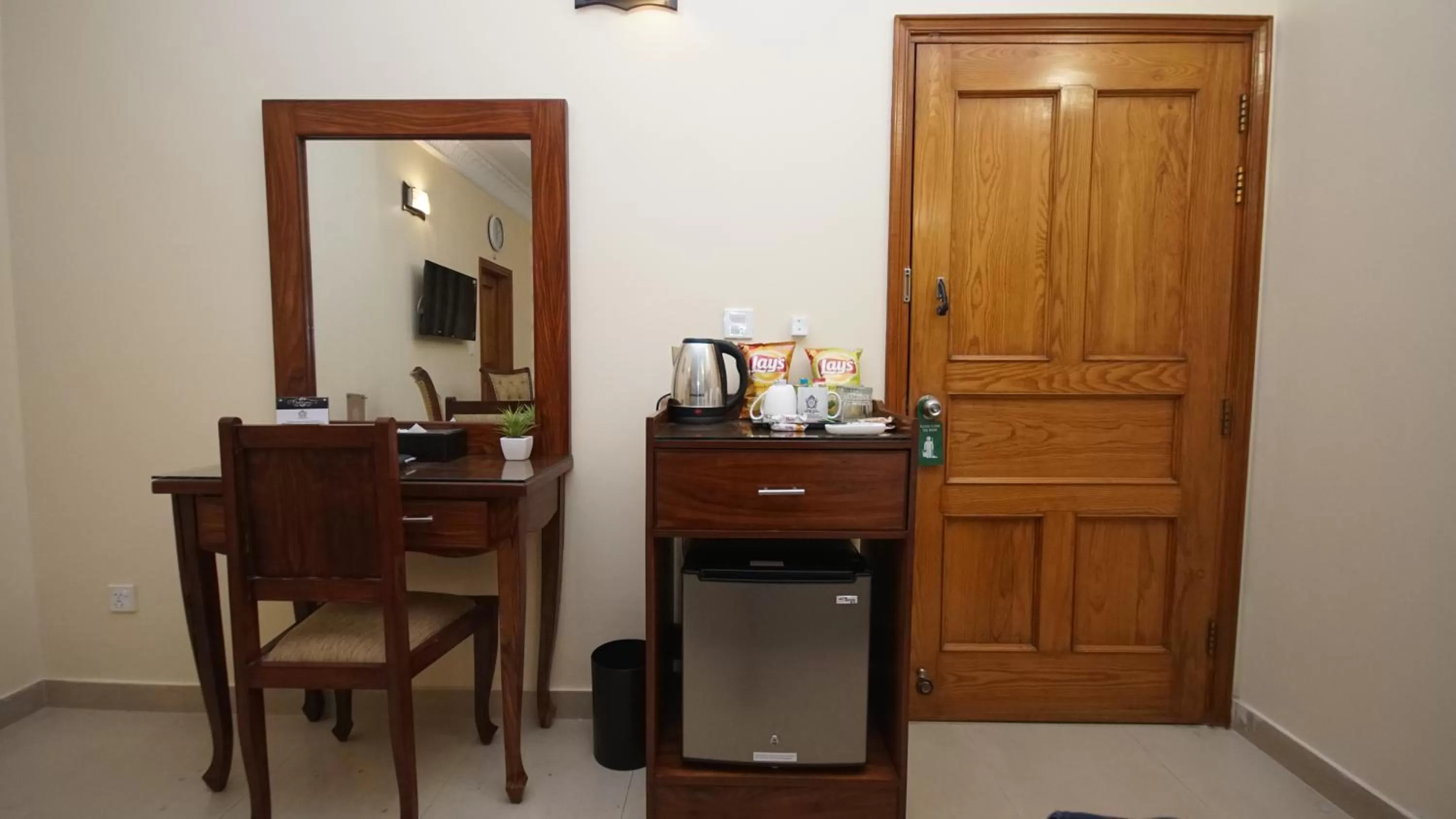 TV/Entertainment Center in World Inn Karachi