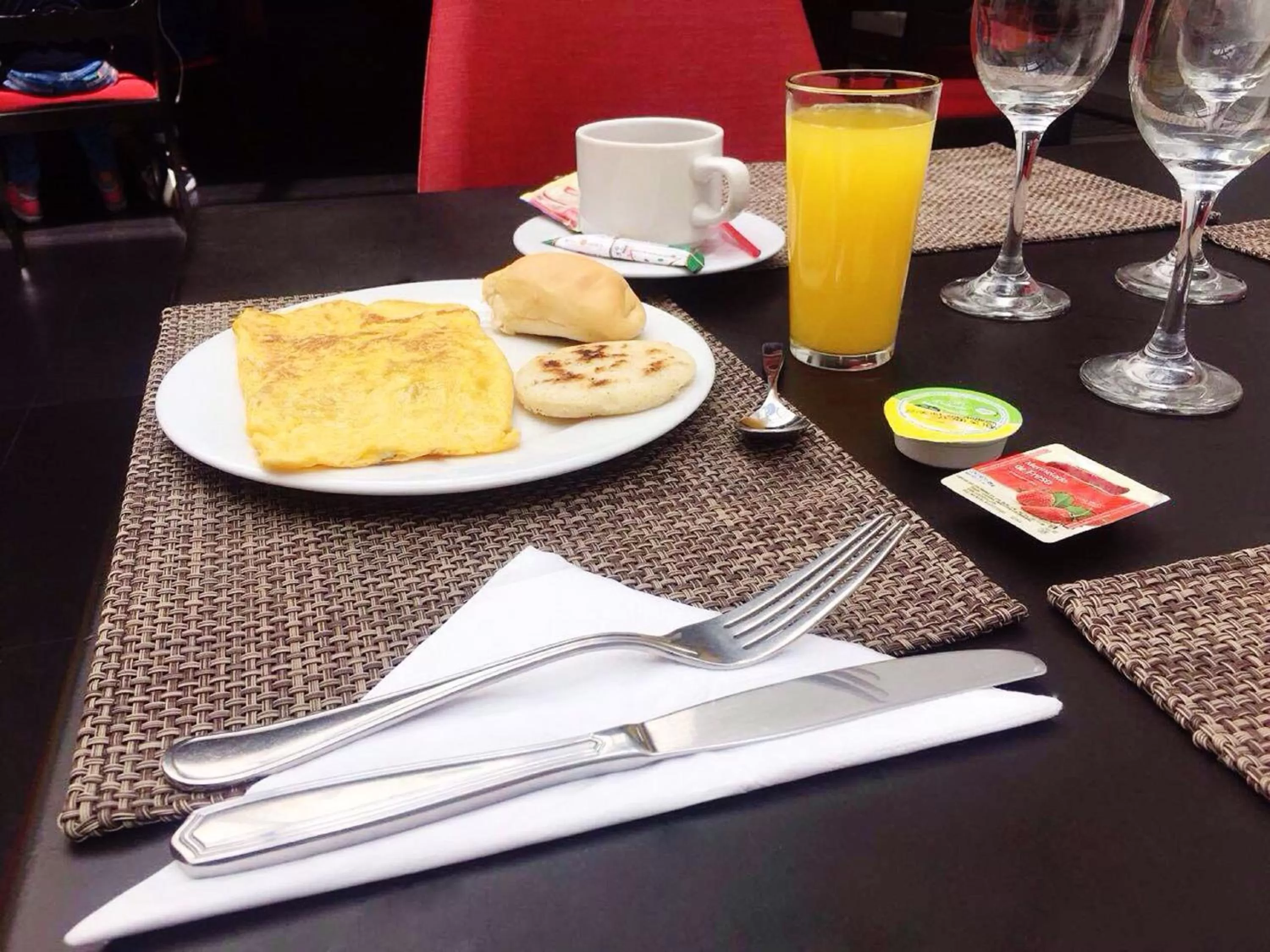 Breakfast in Hotel Bogota Virrey