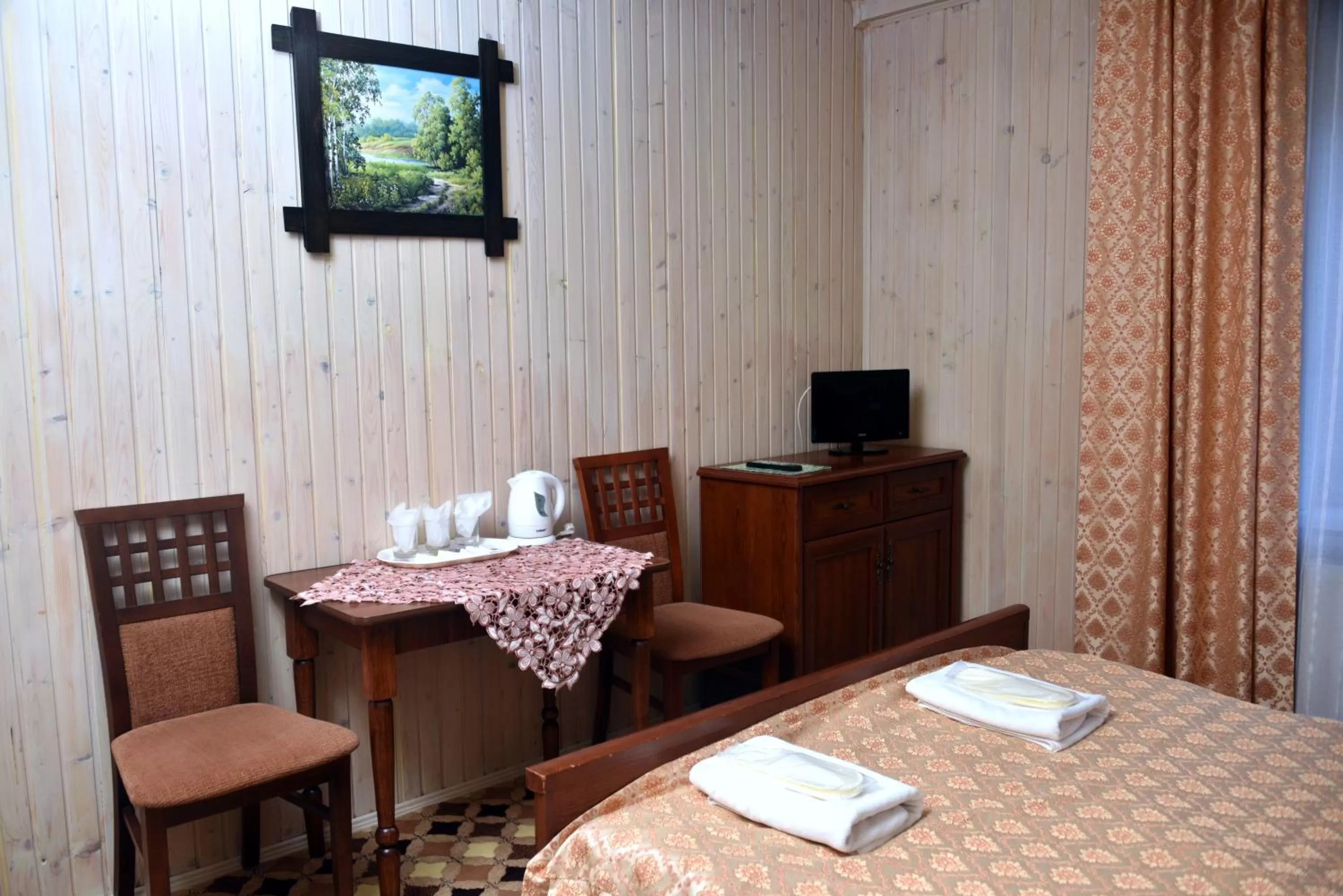 Bed in Olga Hotel SPA