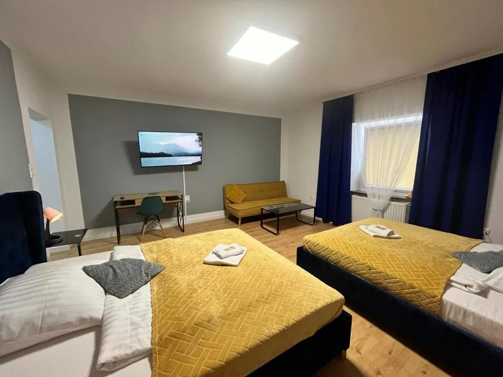 Photo of the whole room, Bed in Great Polonia Strzegom City Center