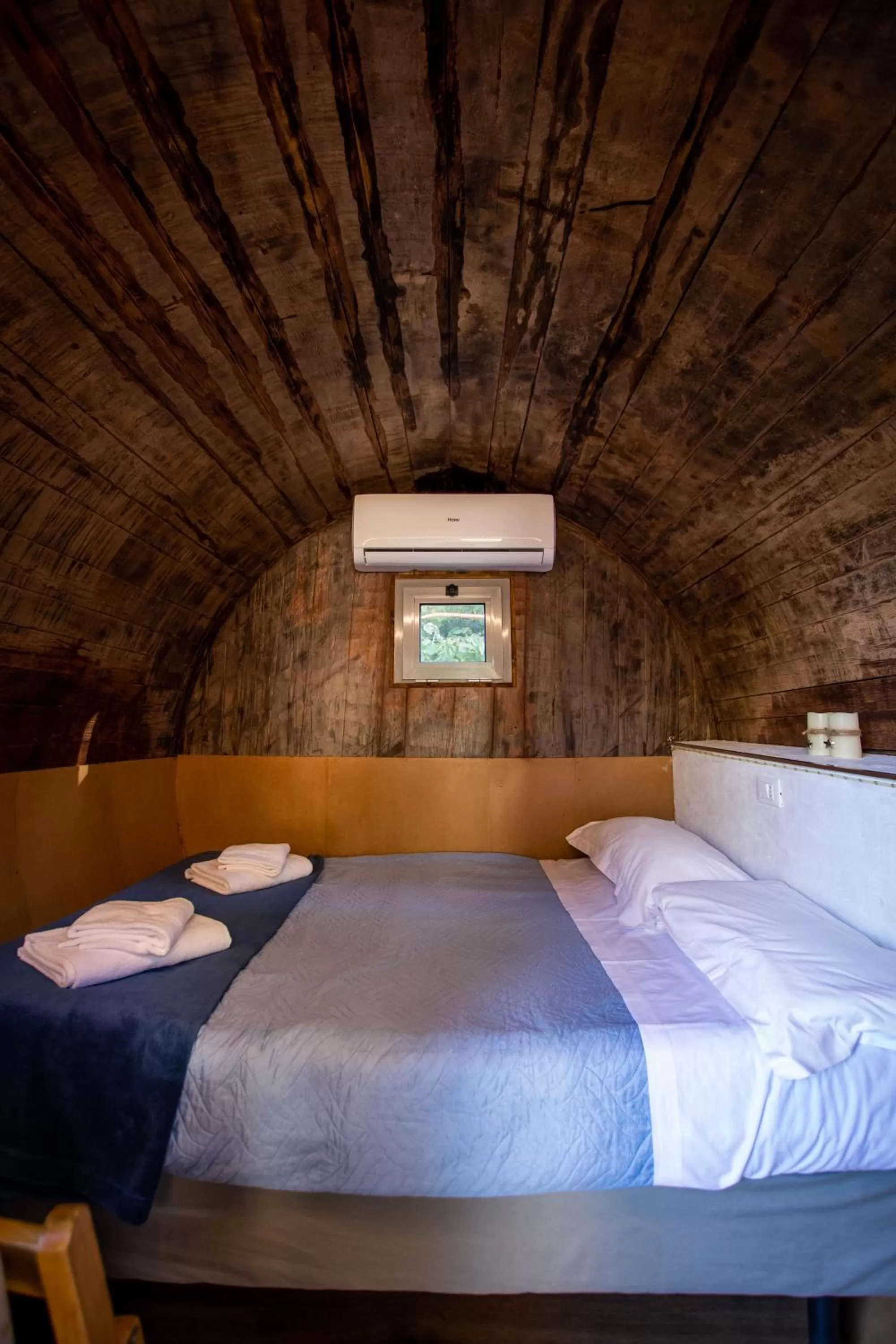 Bed in Albavillage Rooms & Camping