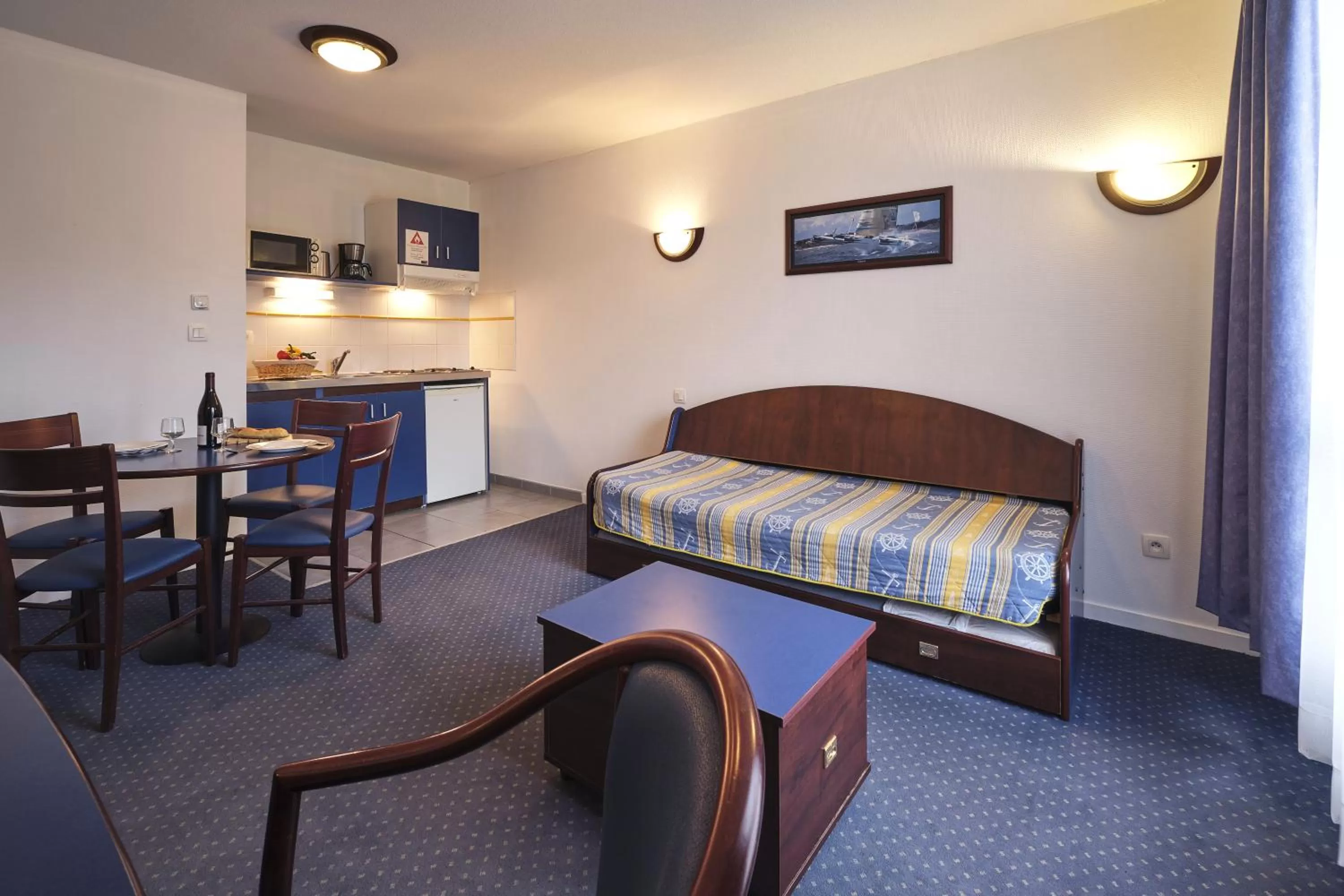 Living room, Seating Area in Zenitude Hôtel-Résidences Carcassonne